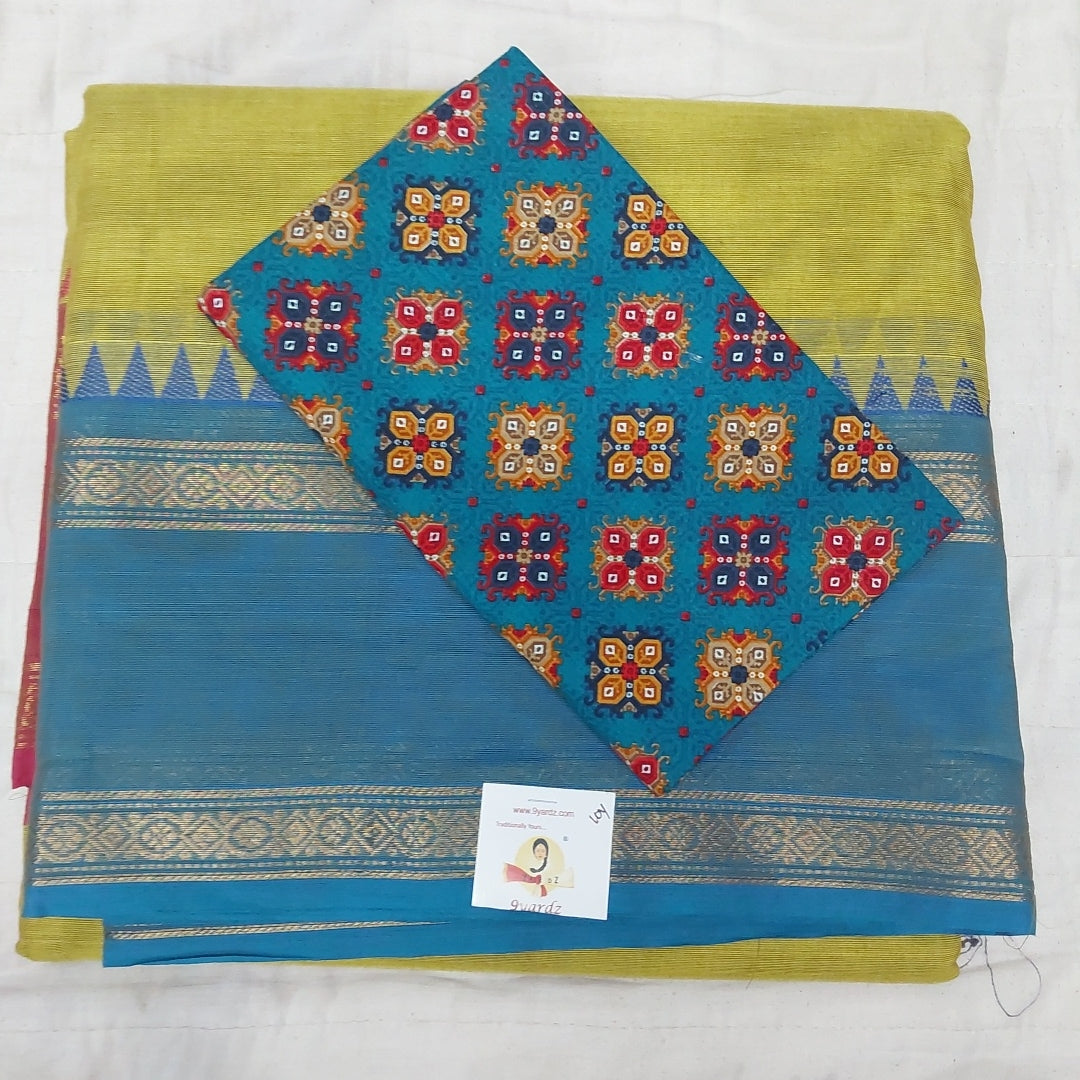 Arupukottai cotton 10 yards madisar