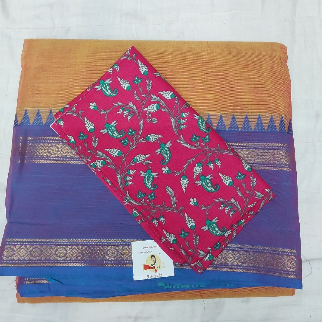 Arupukottai cotton 10 yards madisar