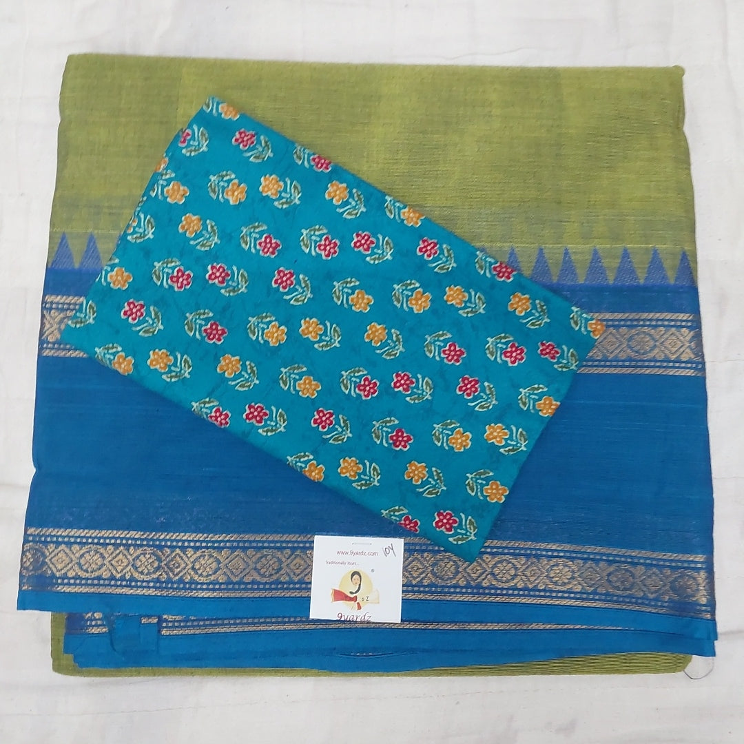 Arupukottai cotton 10 yards madisar