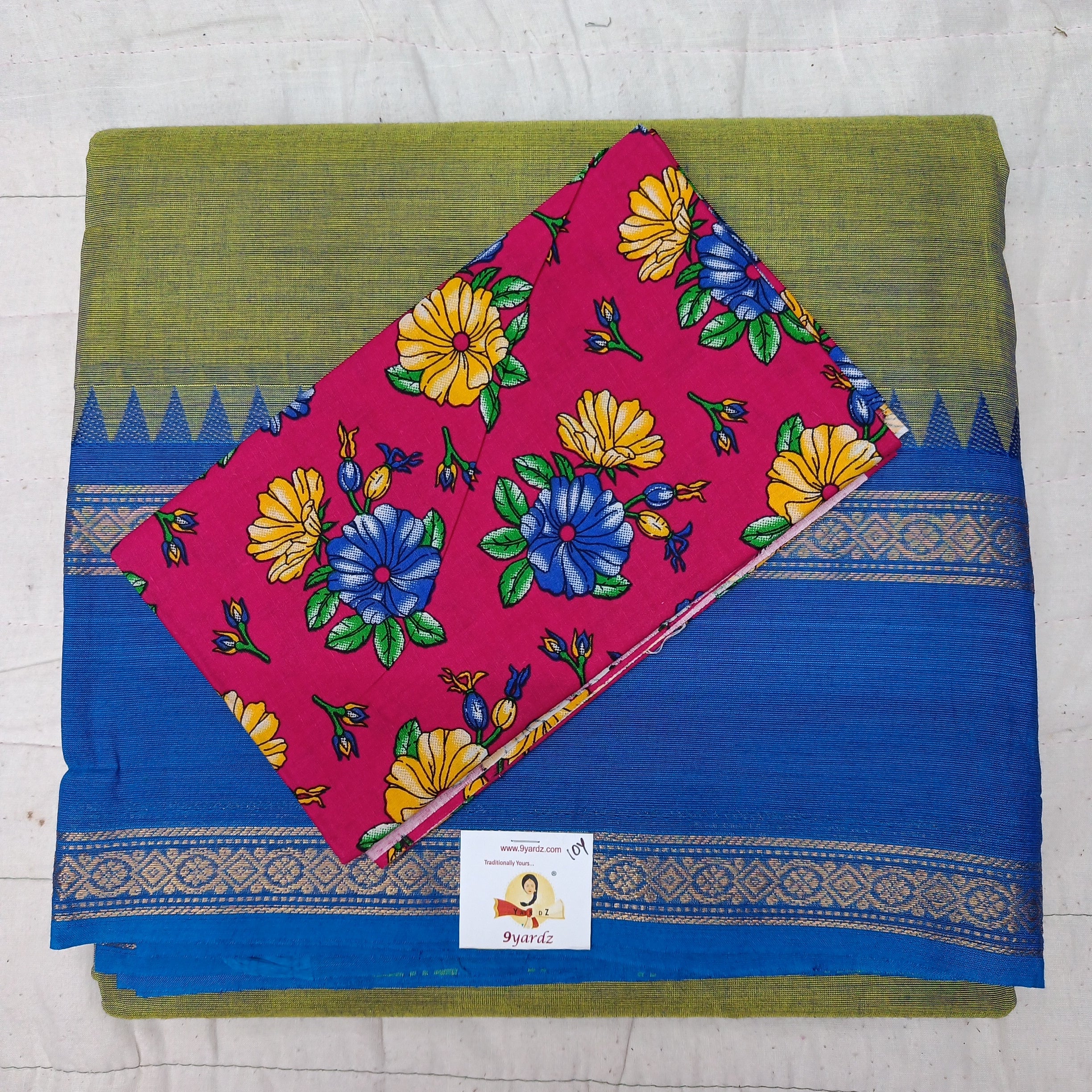 Arupukottai cotton 10 yards madisar