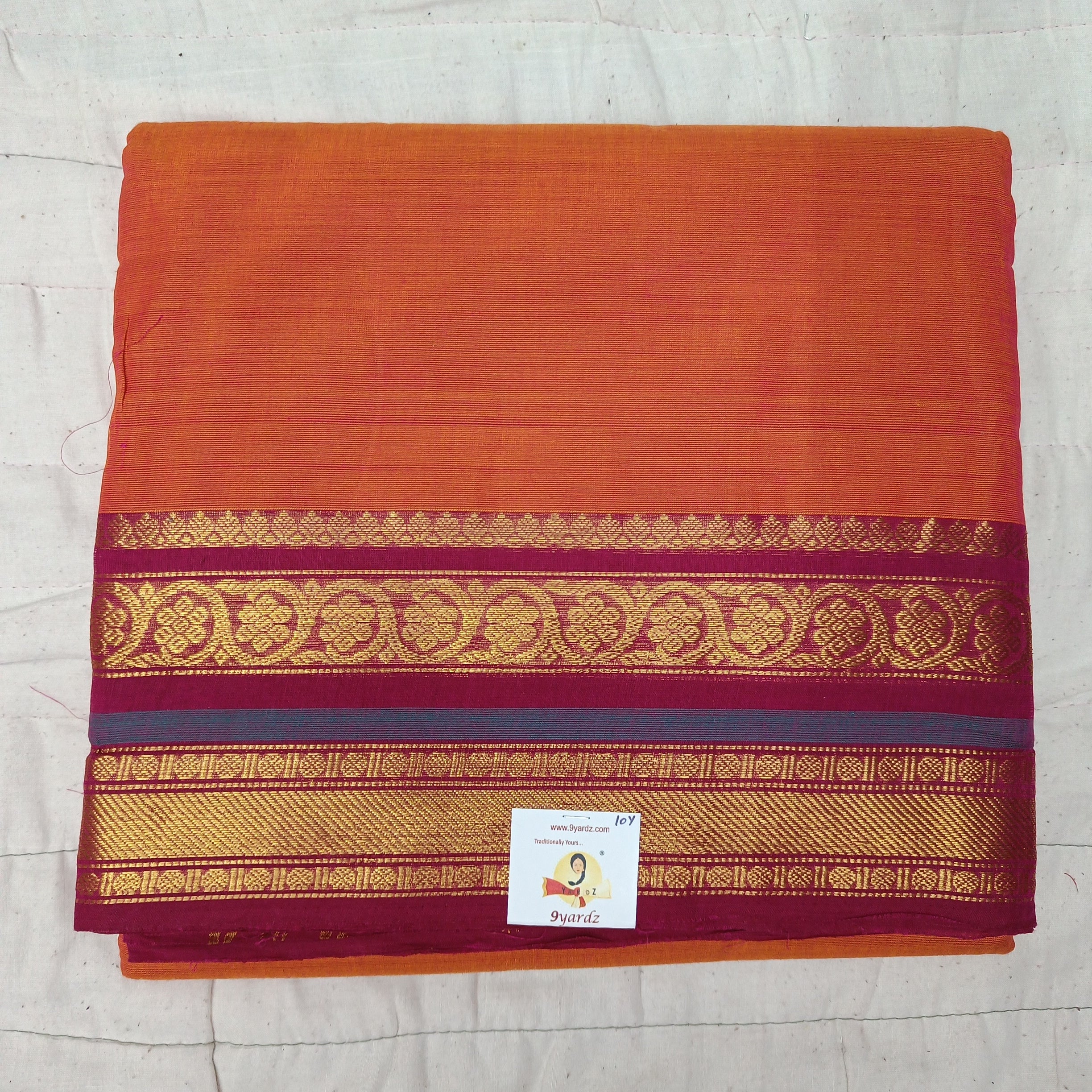 Arupukottai cotton 10 yards madisar