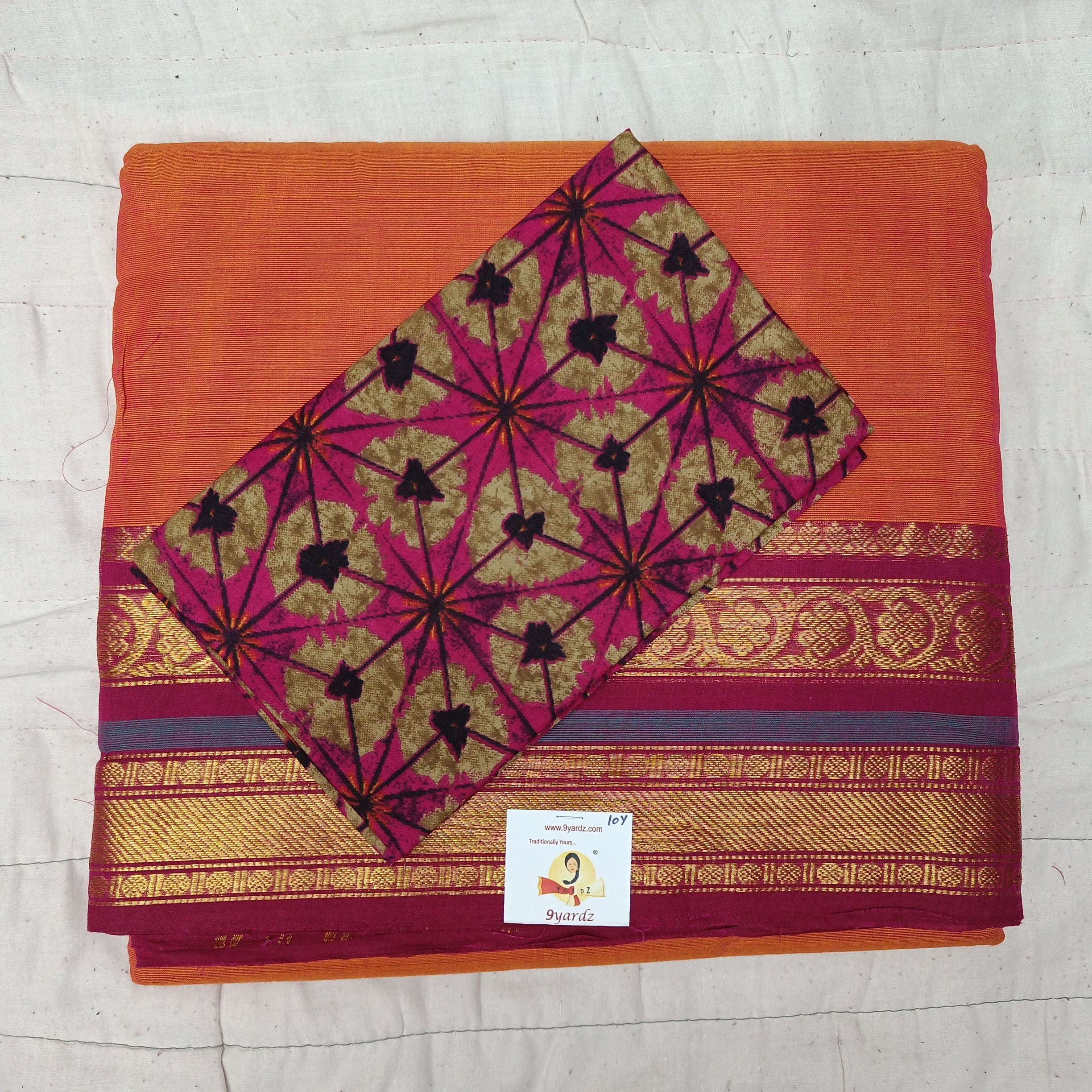 Arupukottai cotton 10 yards madisar