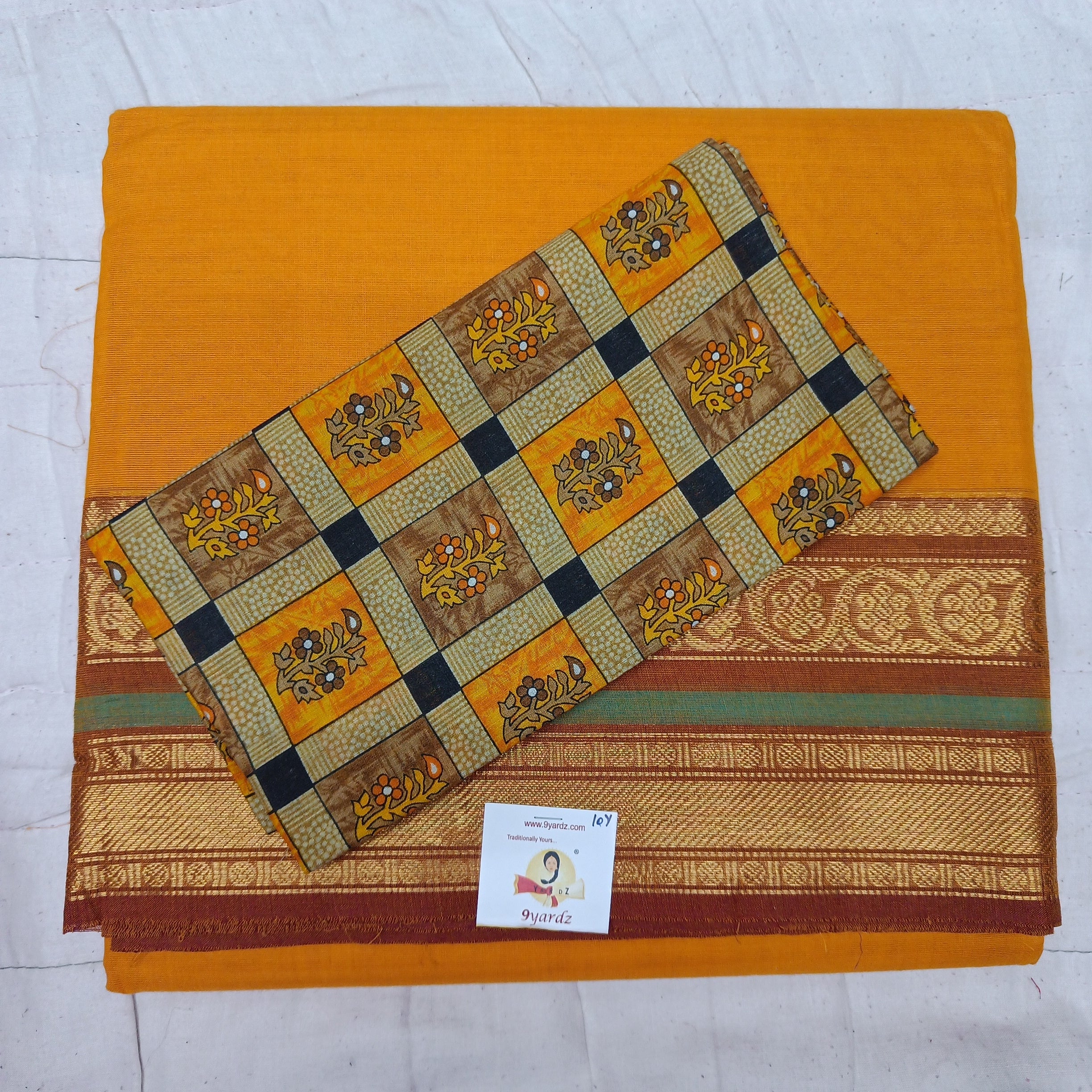 Arupukottai cotton 10 yards madisar