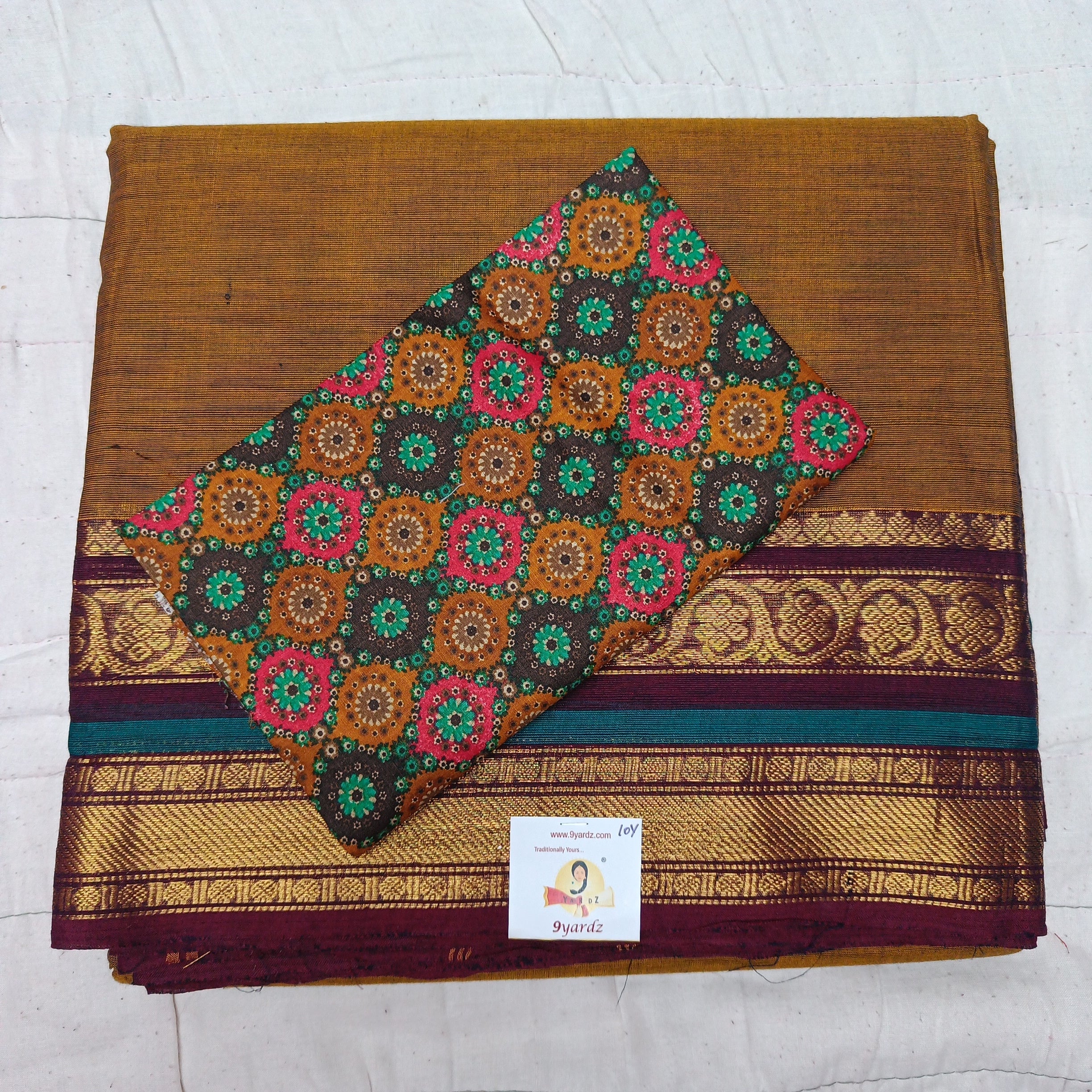 Arupukottai cotton 10 yards madisar