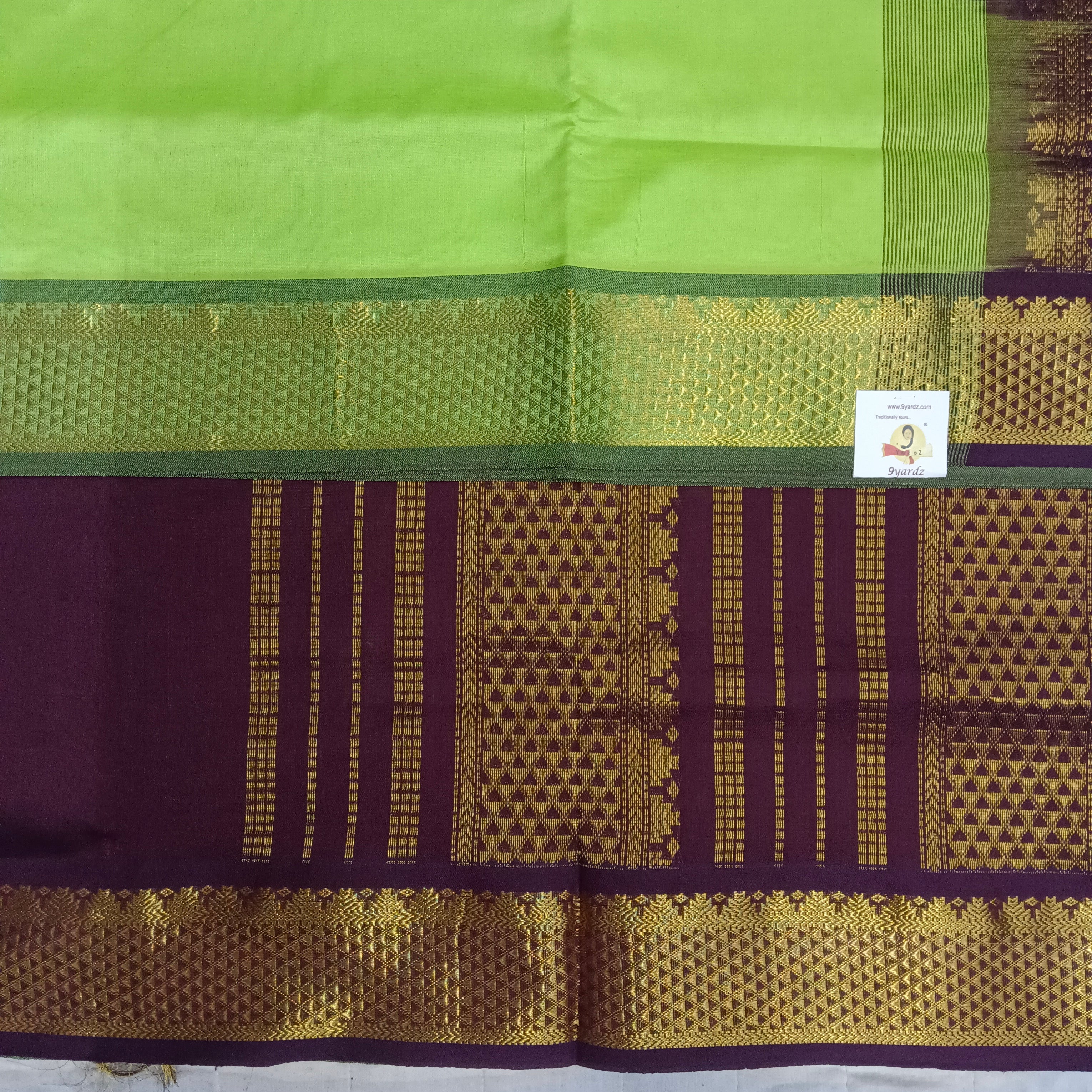 Semi silk Plain 6Yards
