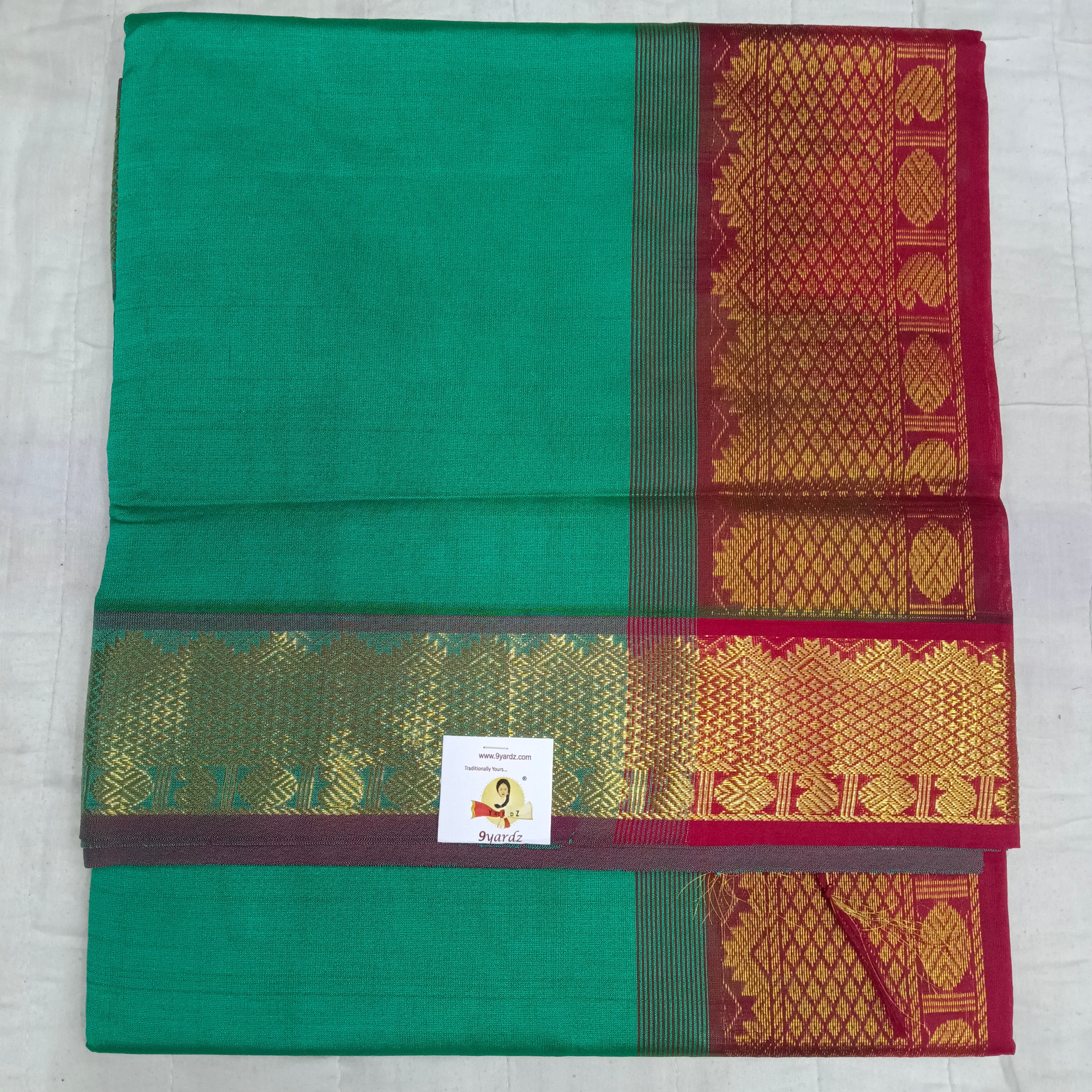 Semi silk Plain 6Yards