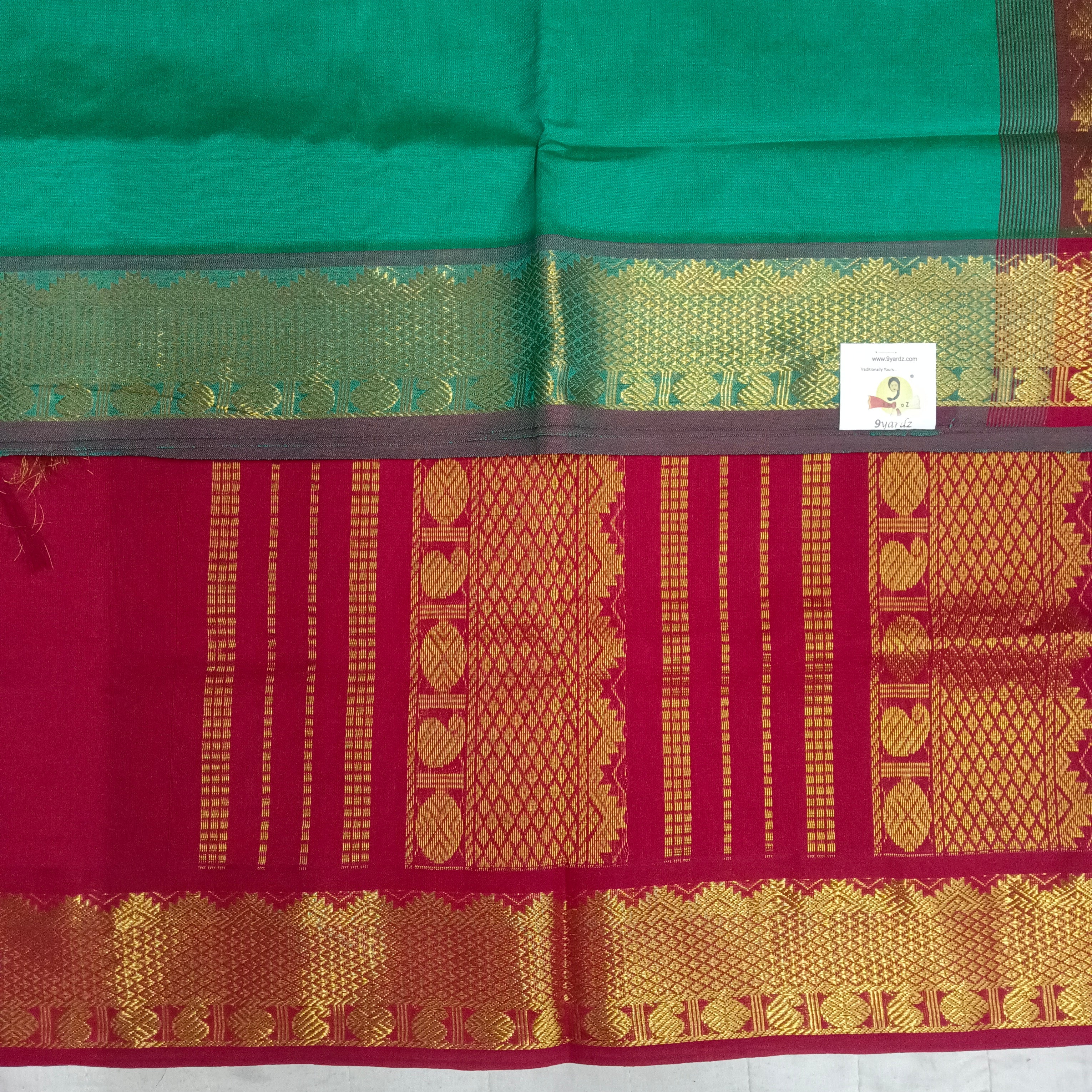 Semi silk Plain 6Yards