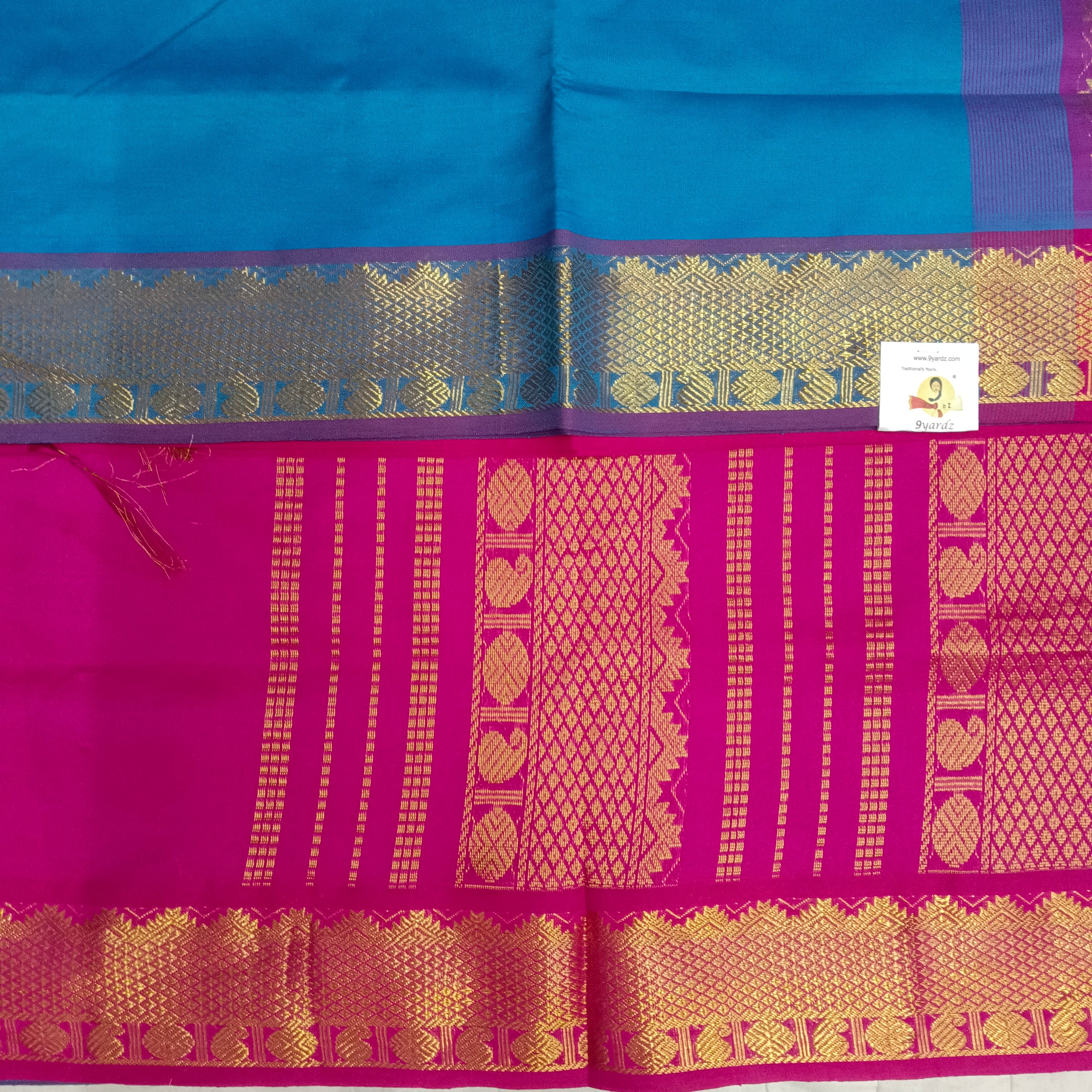 Semi silk Plain 6Yards
