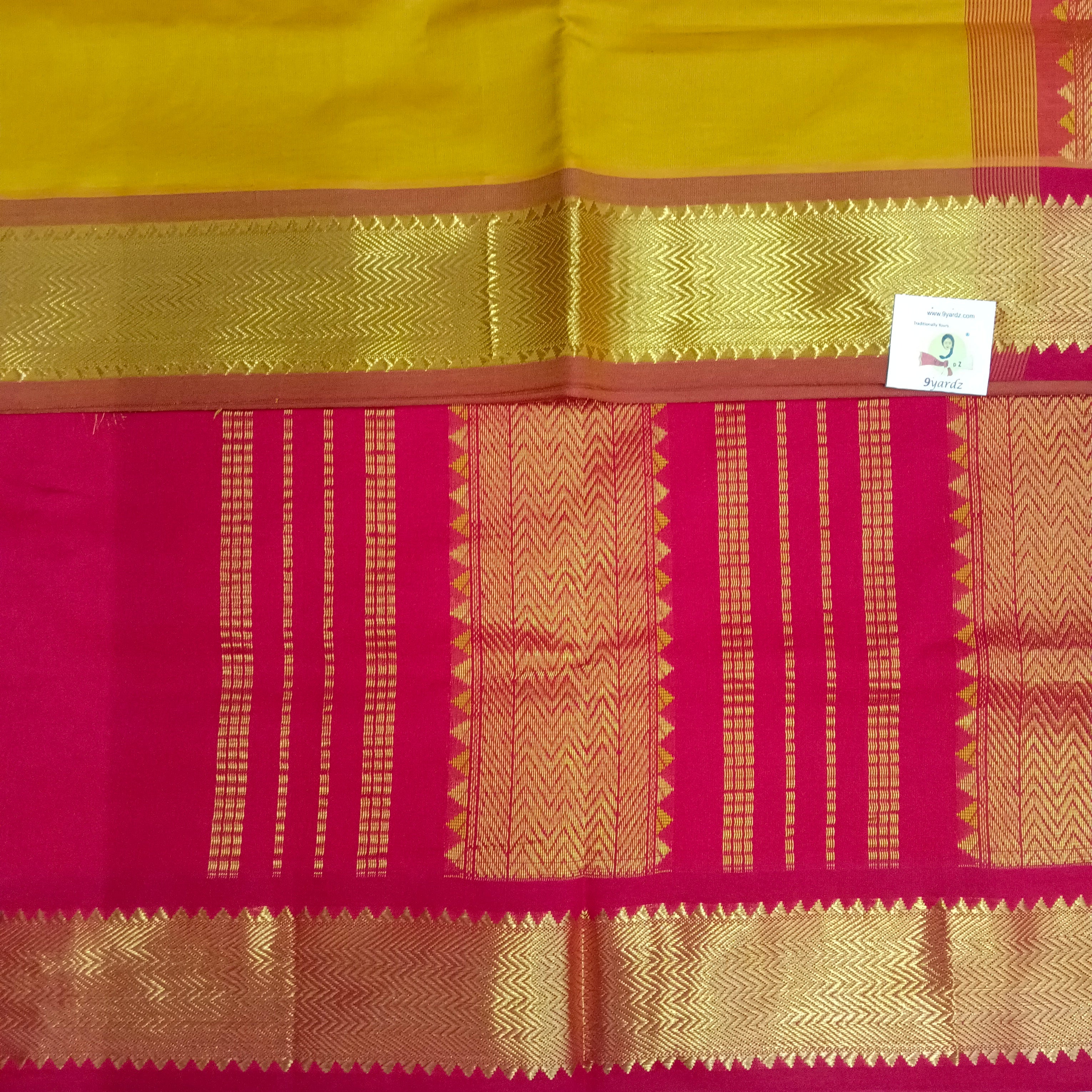 Semi silk Plain 6Yards