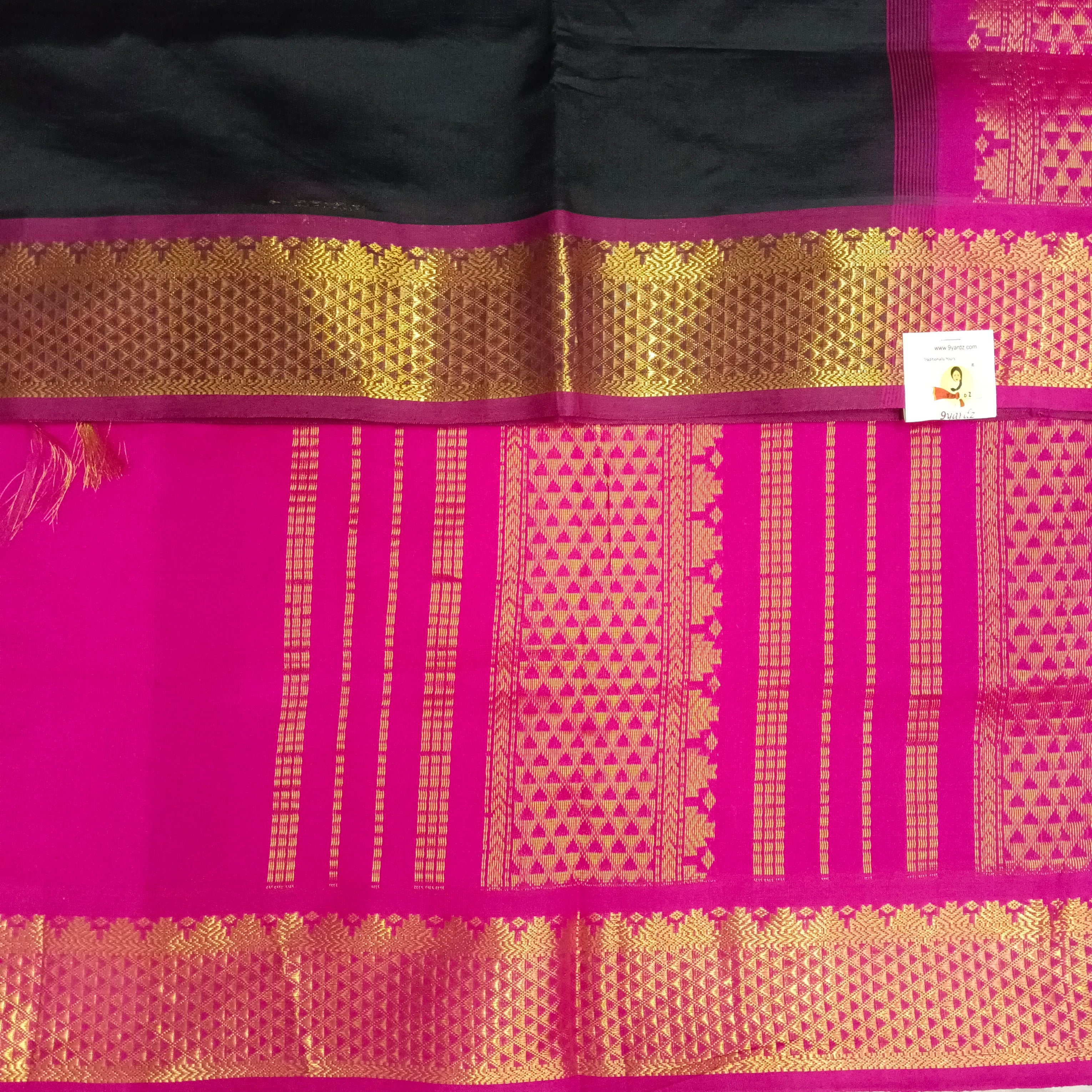 Semi silk Plain 6Yards