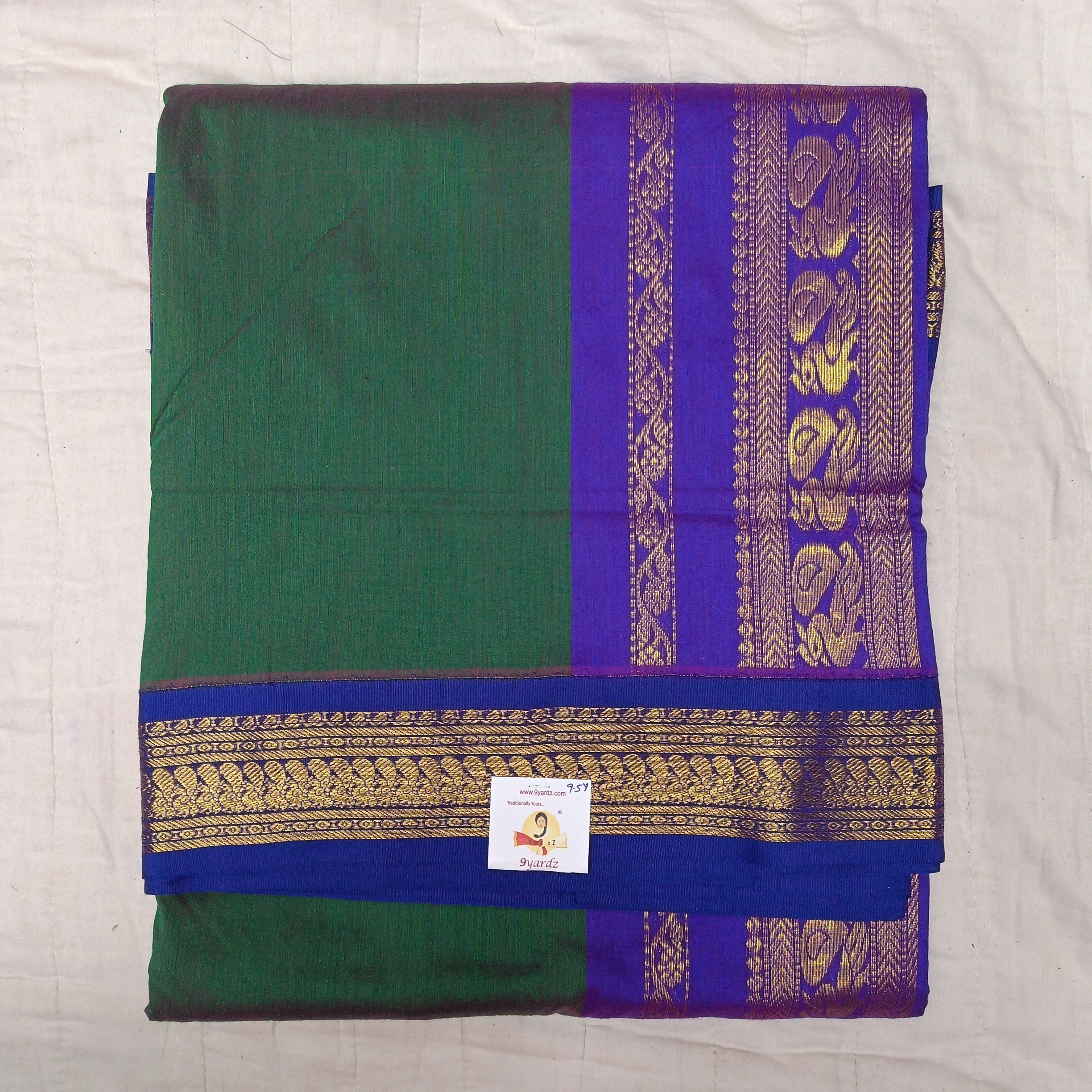 Kalyani Cotton 9.5yards