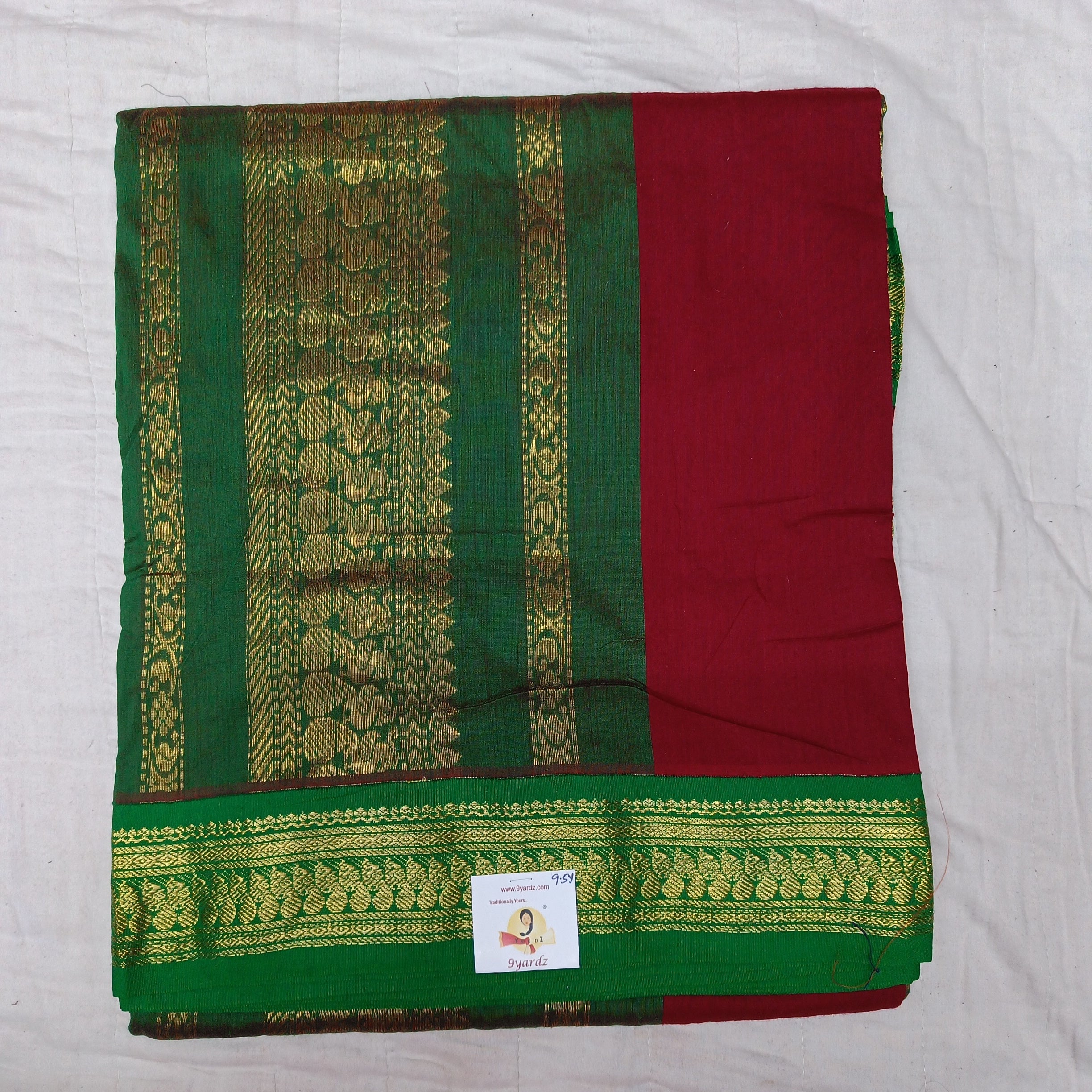 Kalyani Cotton 9.5yards