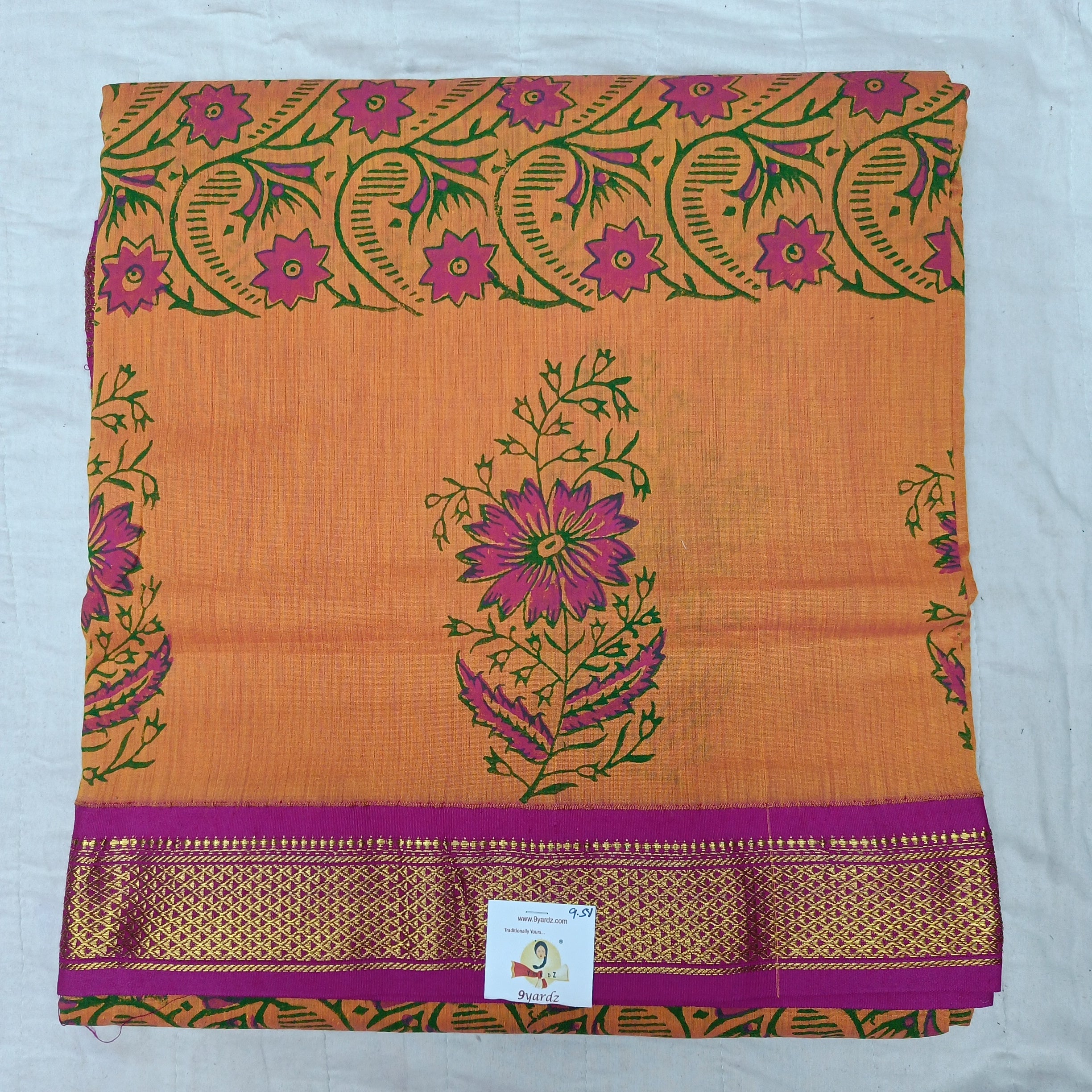 Kalyani Cotton Printed 9.5yards