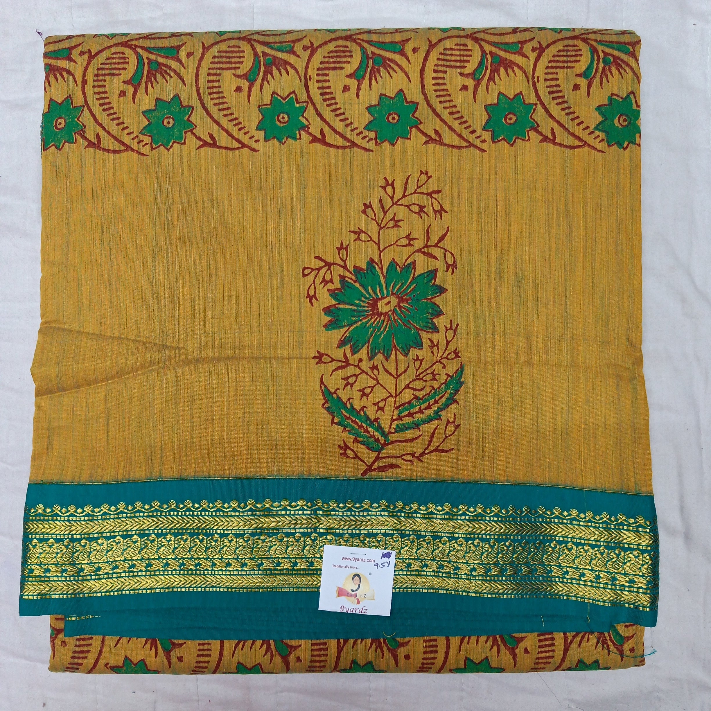 Kalyani Cotton Printed 9.5yards