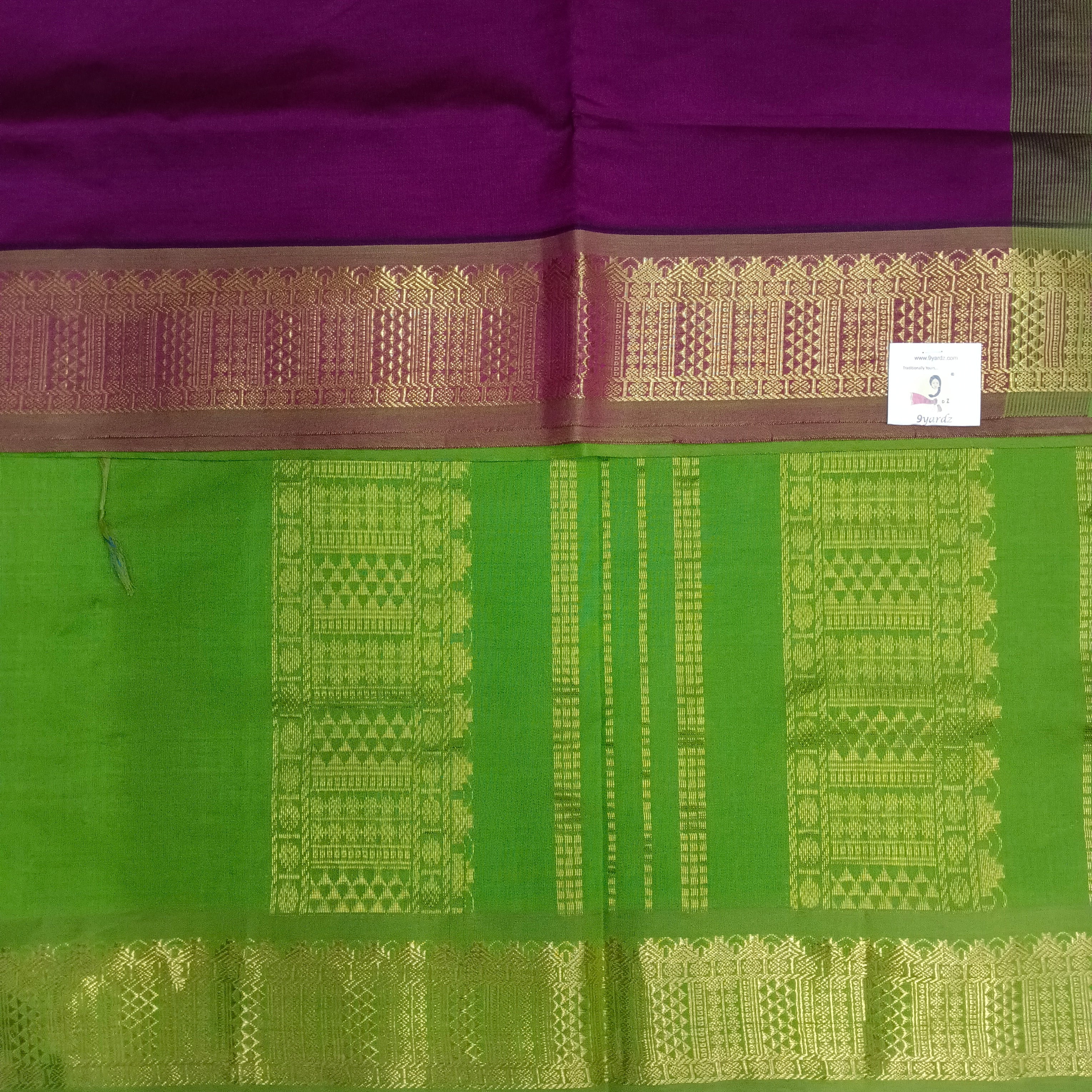 Semi silk Plain 6Yards