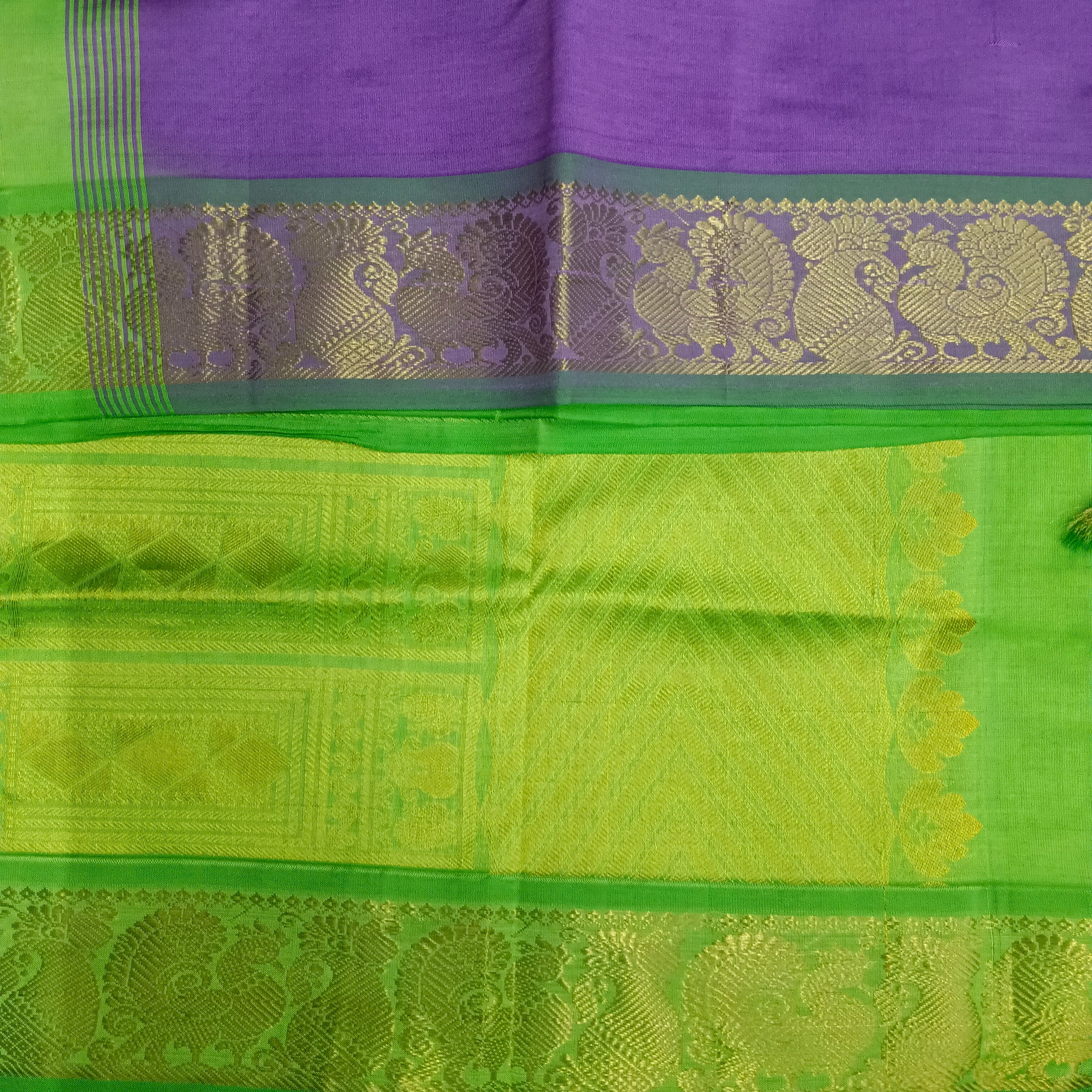 Semi silk Plain 6Yards