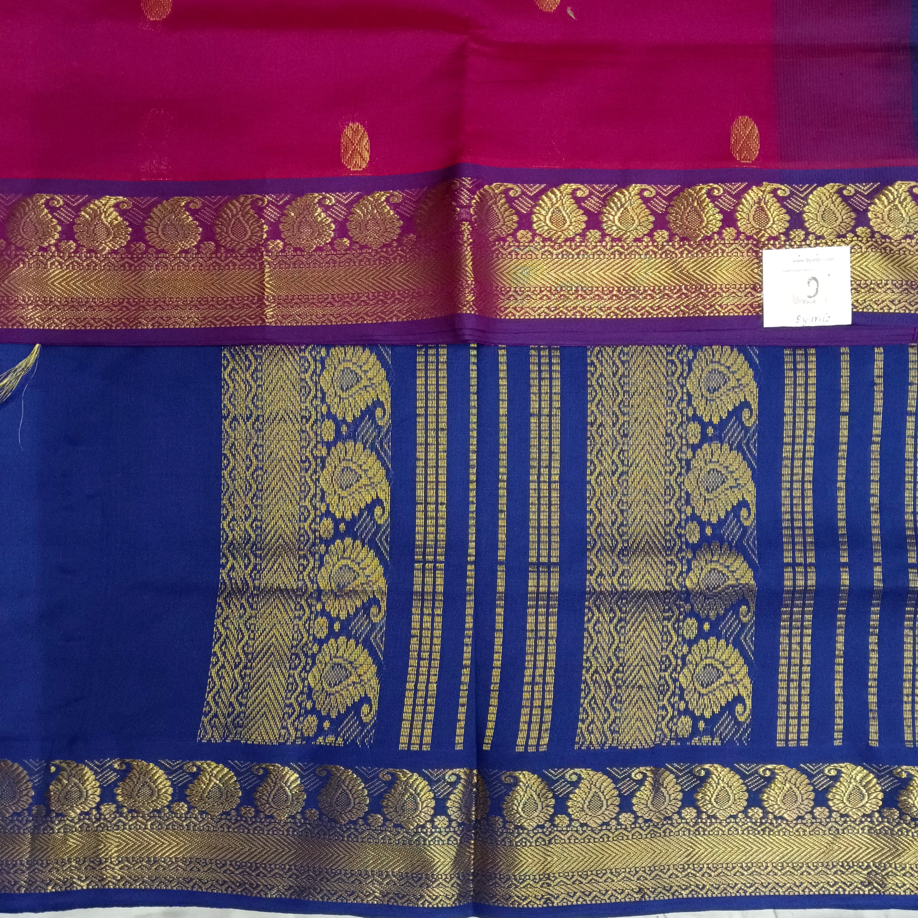 Semi silk Butta 6Yards