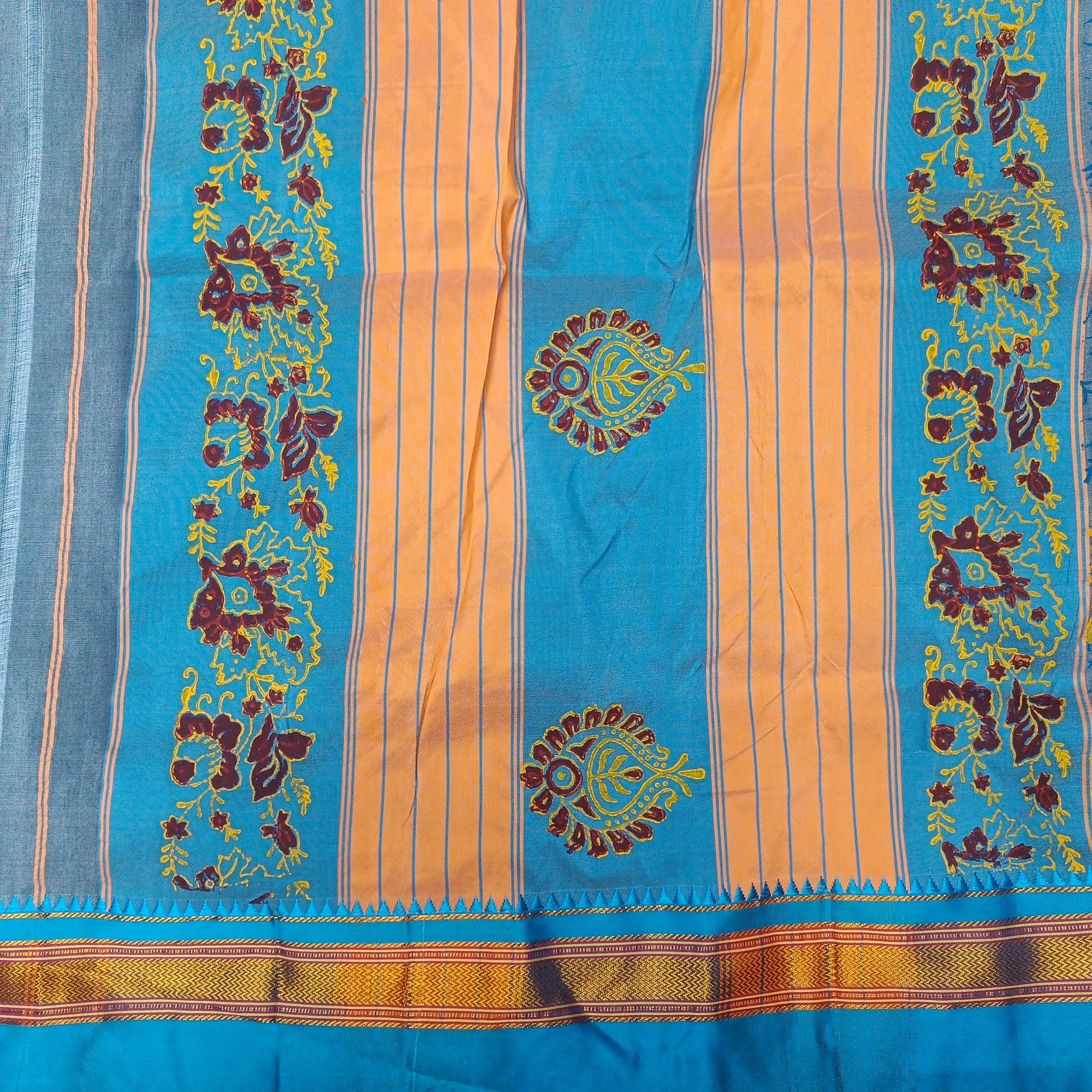 Ikkal Printed sarees 6yardz