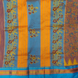 Ikkal Printed sarees 6yardz