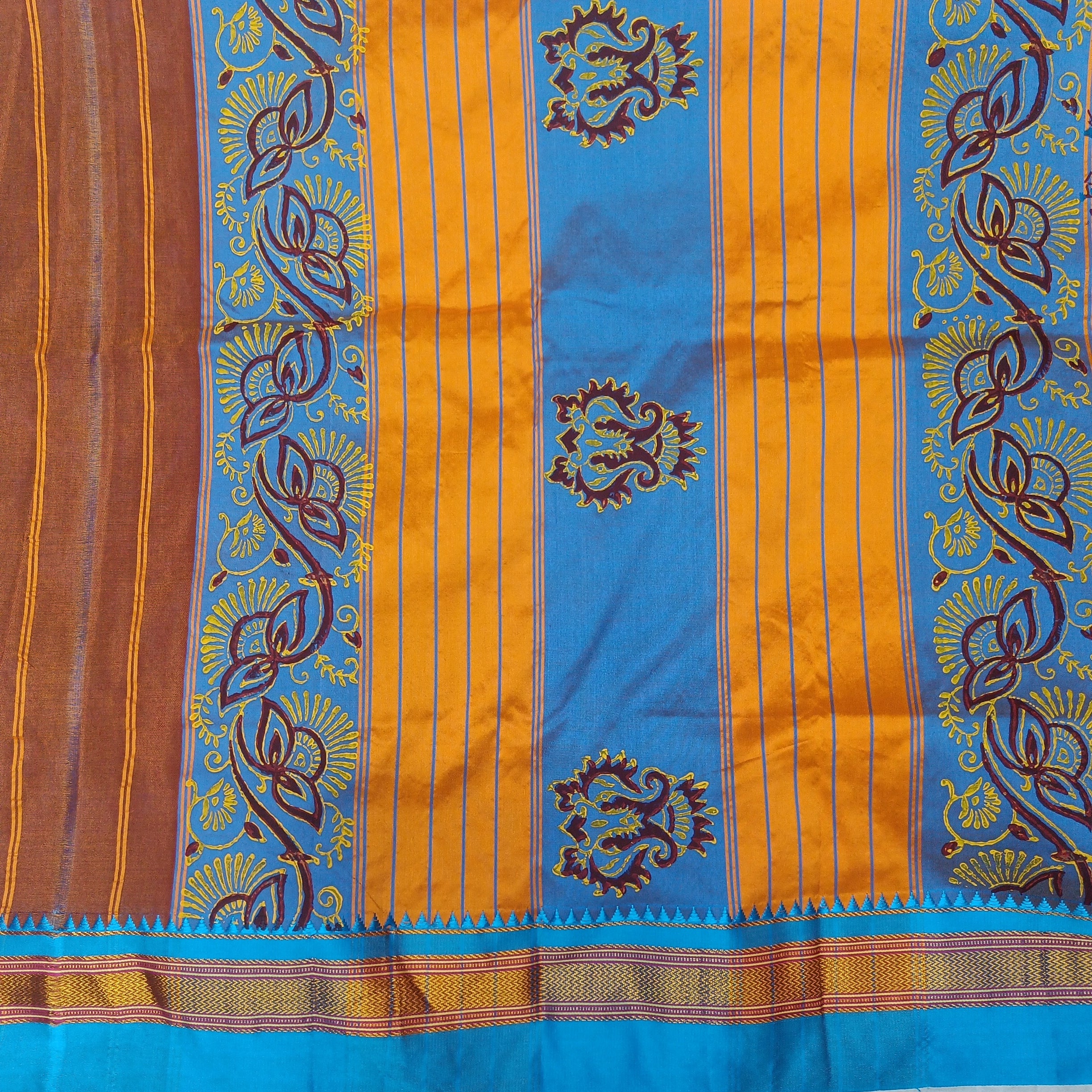 Ikkal Printed sarees 6yardz
