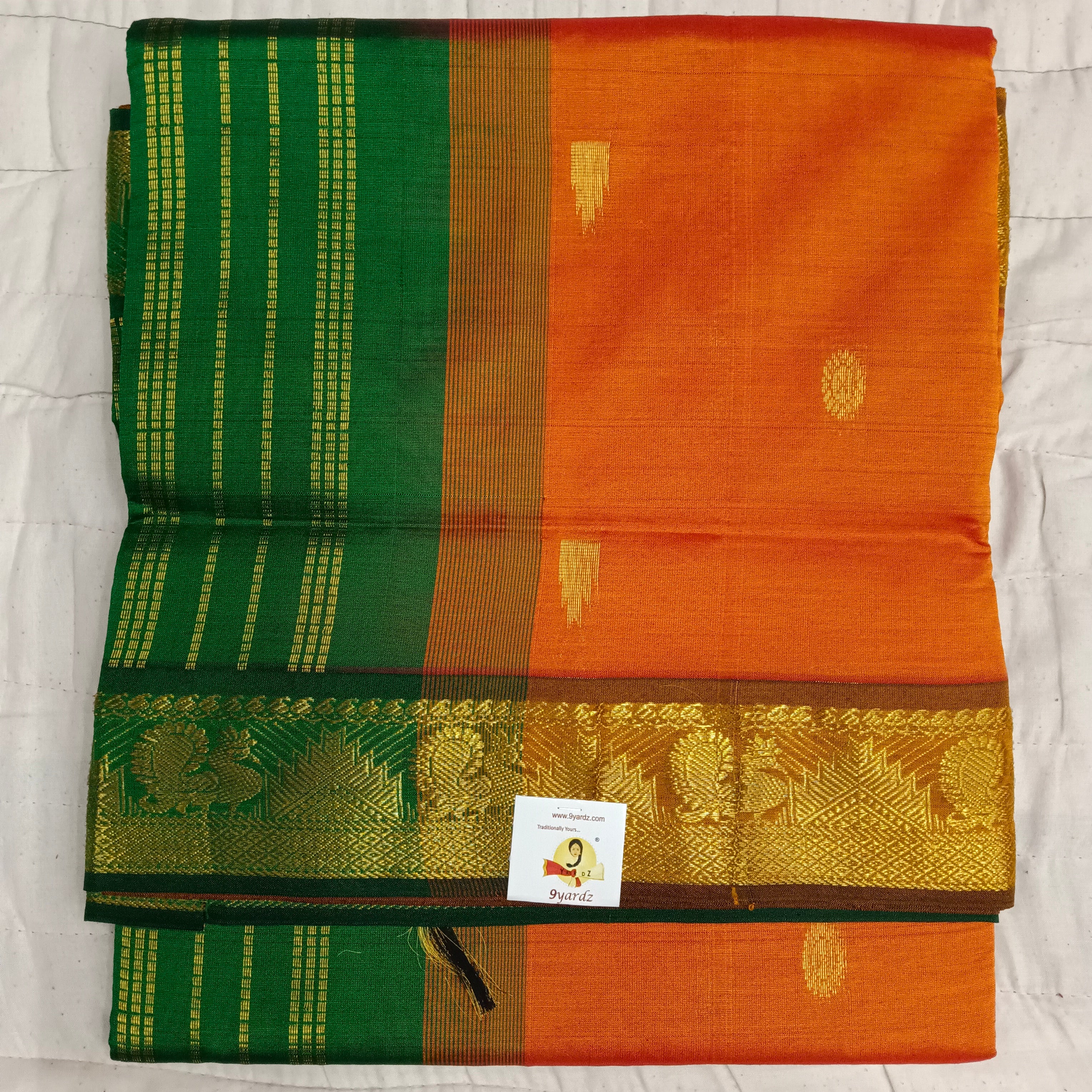 Semi silk Butta 6Yards