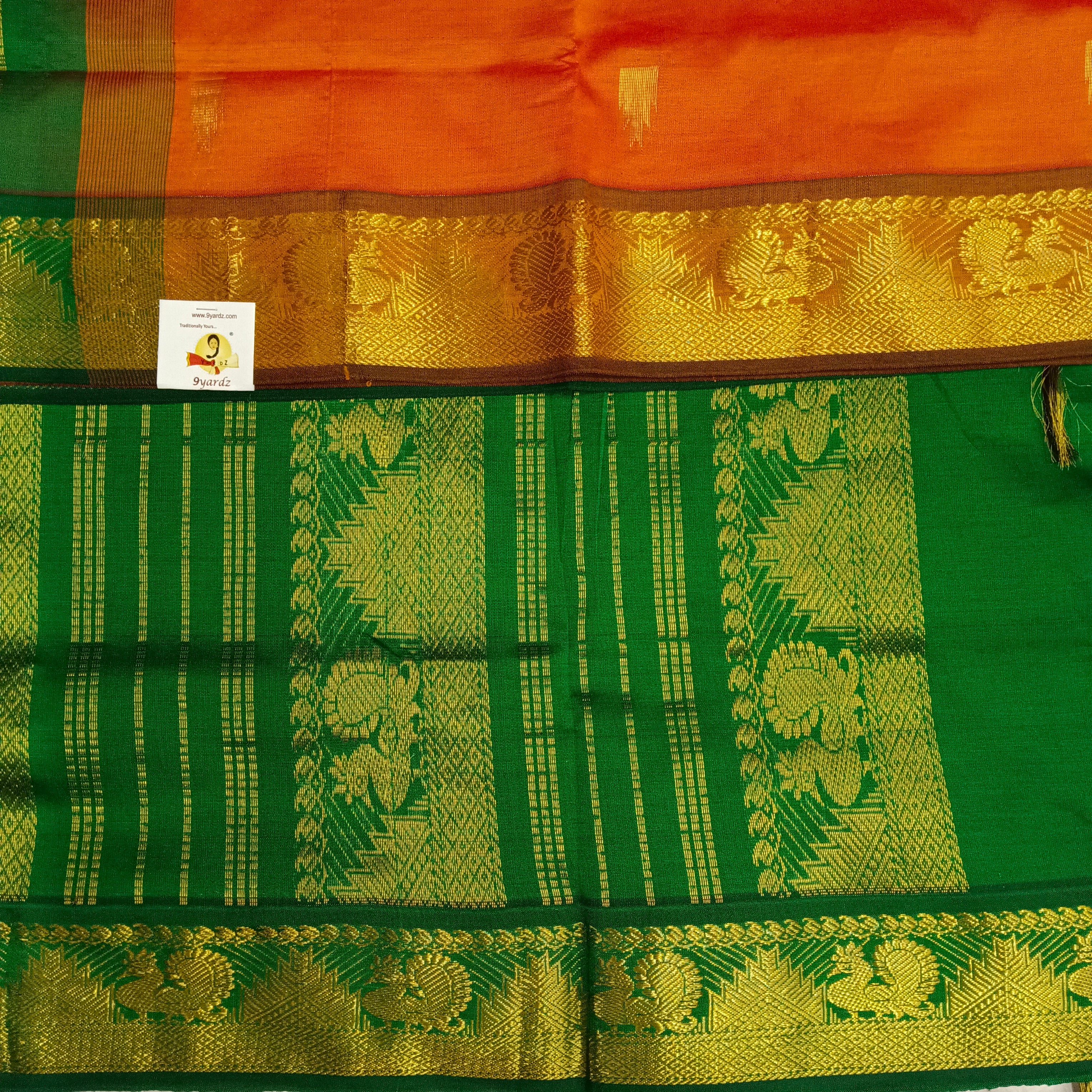Semi silk Butta 6Yards