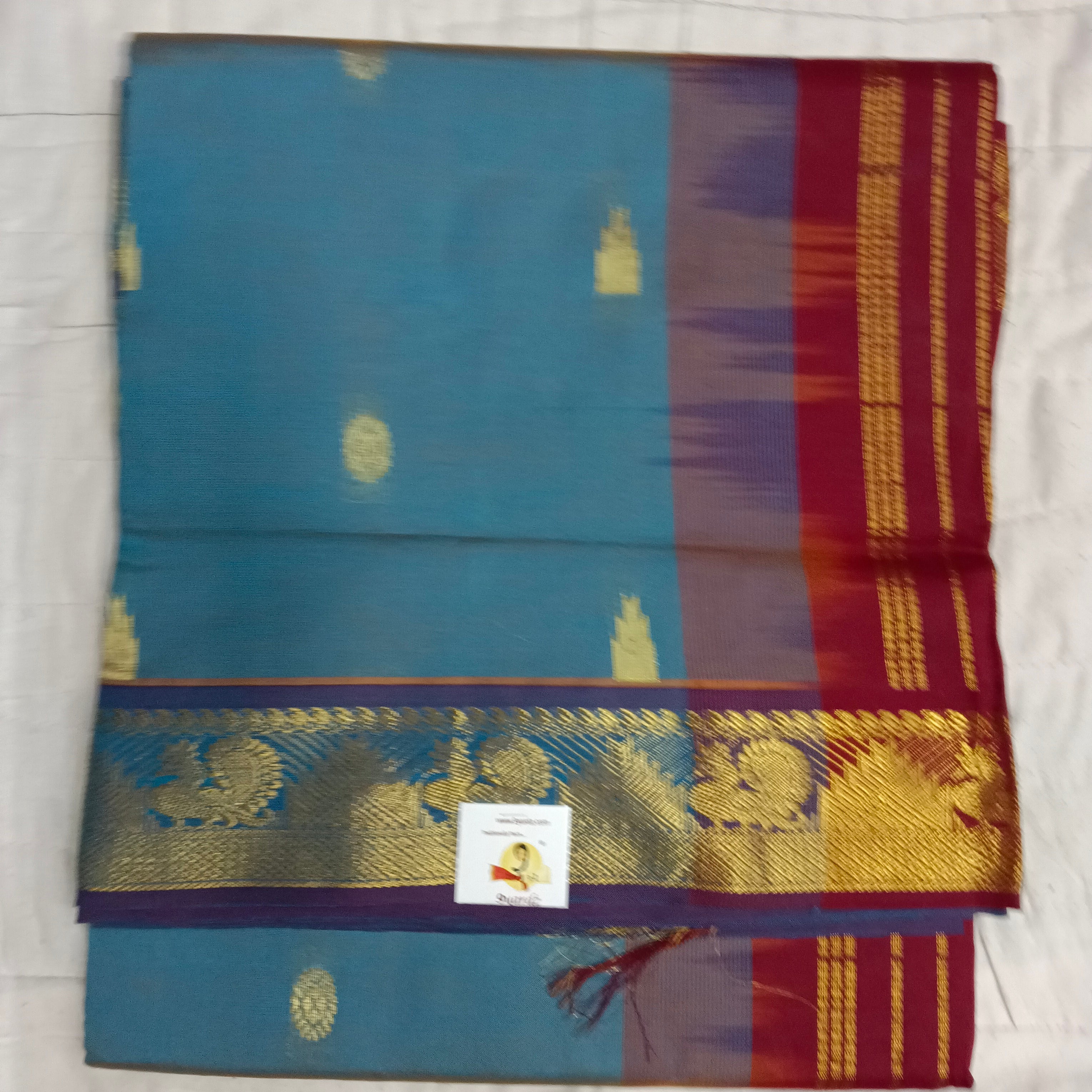 Semi silk Butta 6Yards