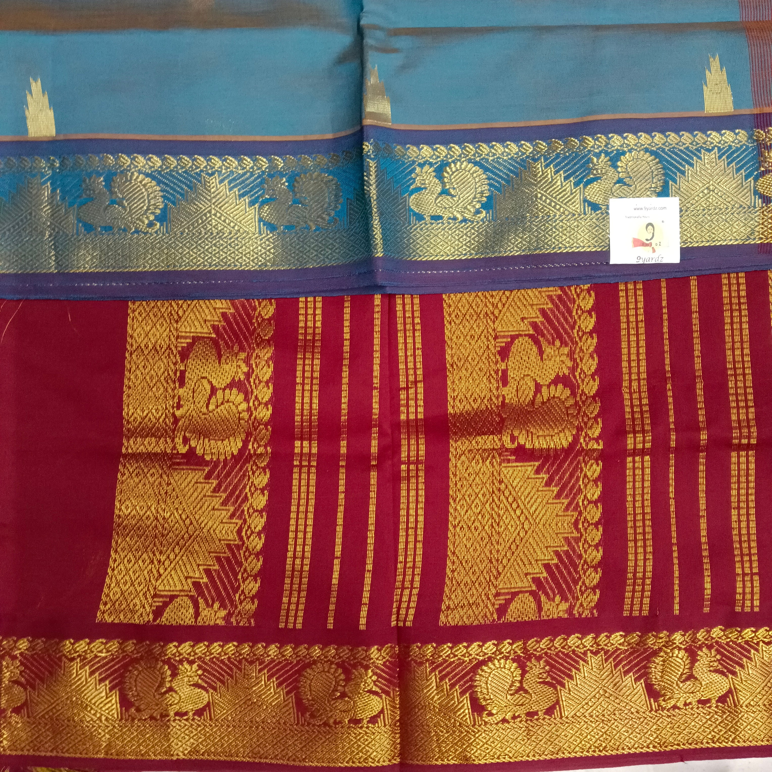 Semi silk Butta 6Yards