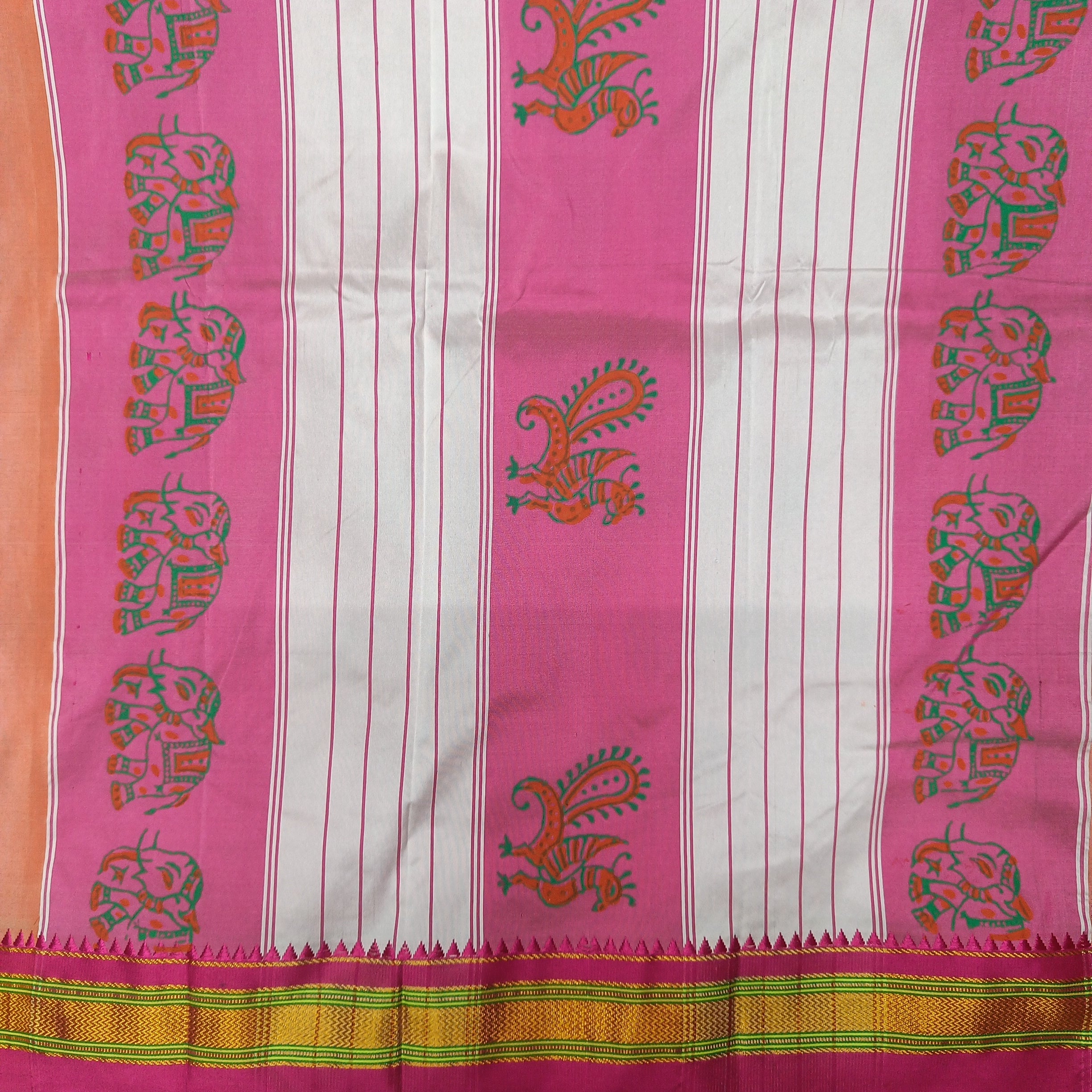 Ikkal Printed sarees 6yardz