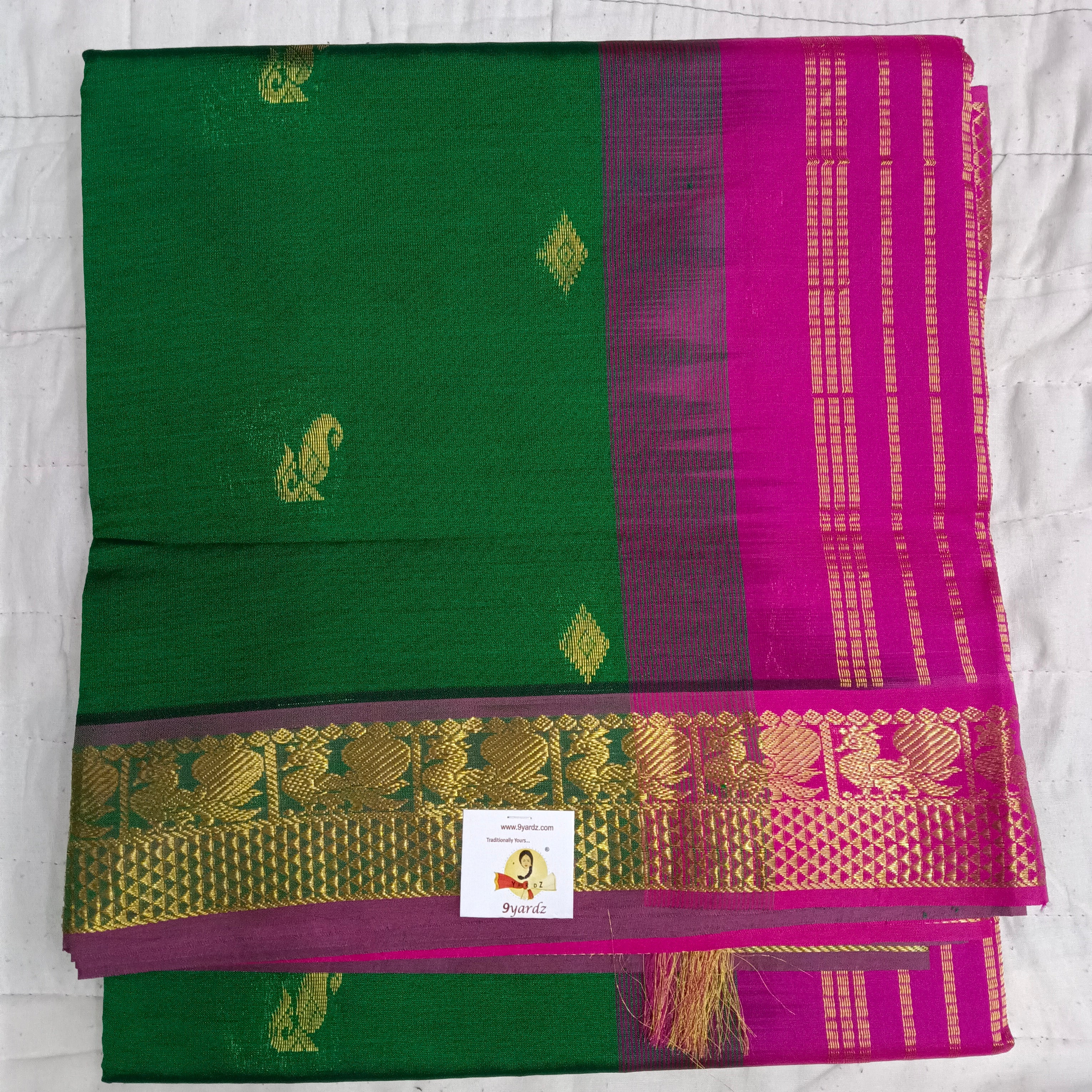 Semi silk Butta 6Yards