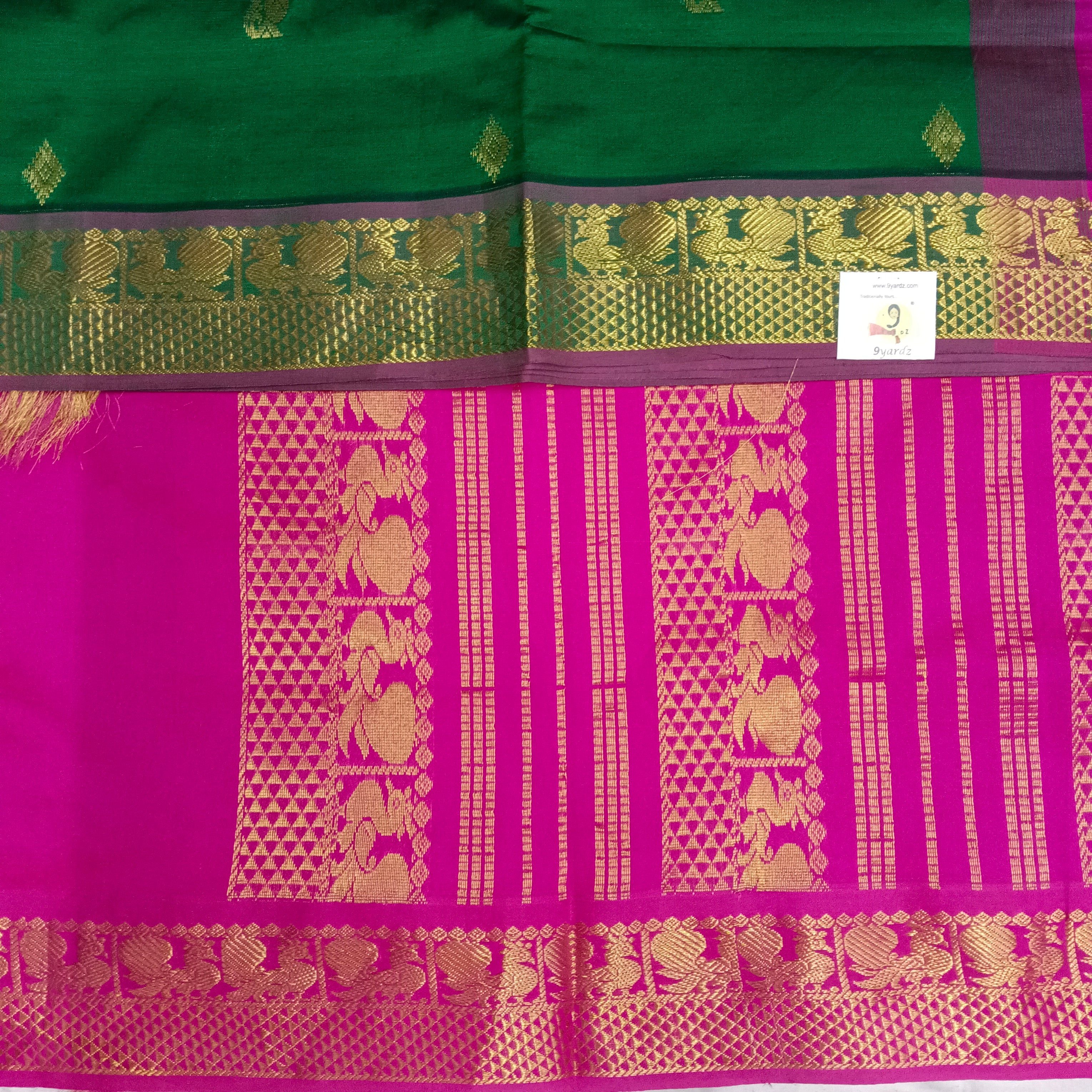 Semi silk Butta 6Yards