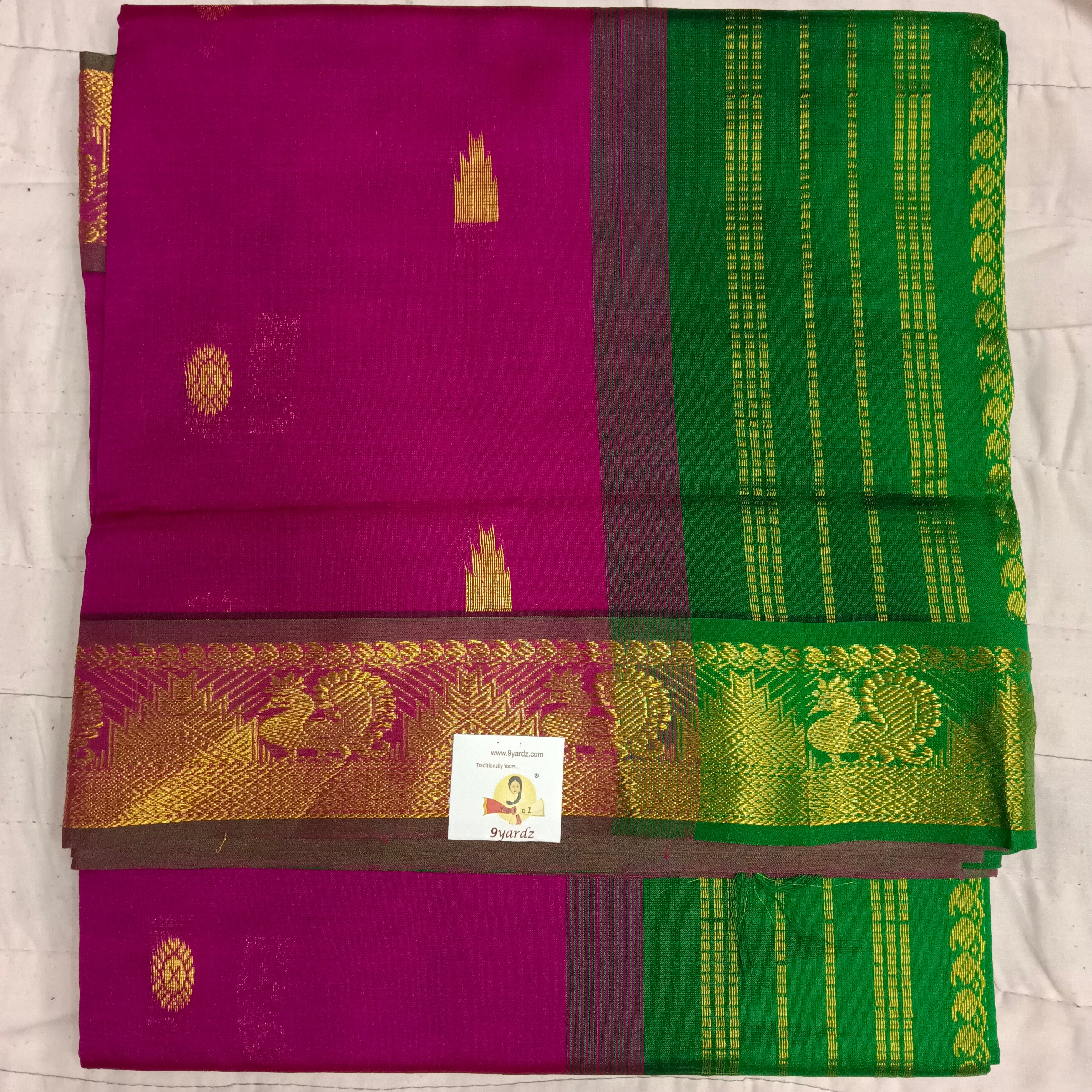 Semi silk Butta 6Yards
