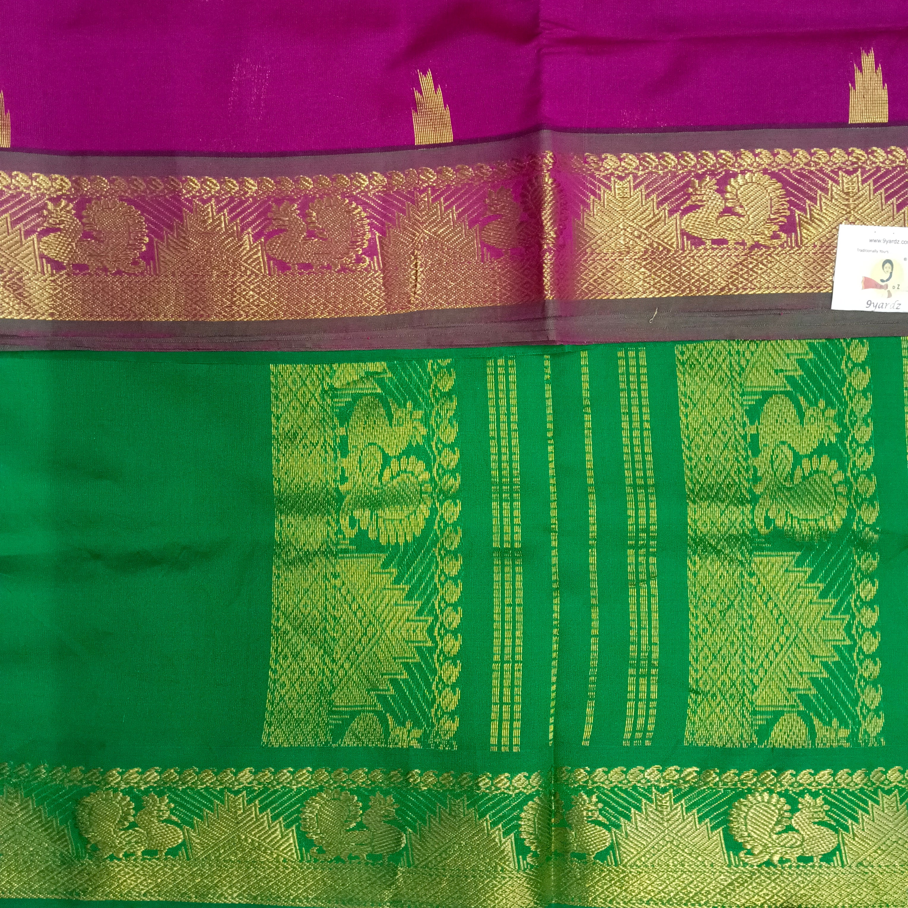 Semi silk Butta 6Yards