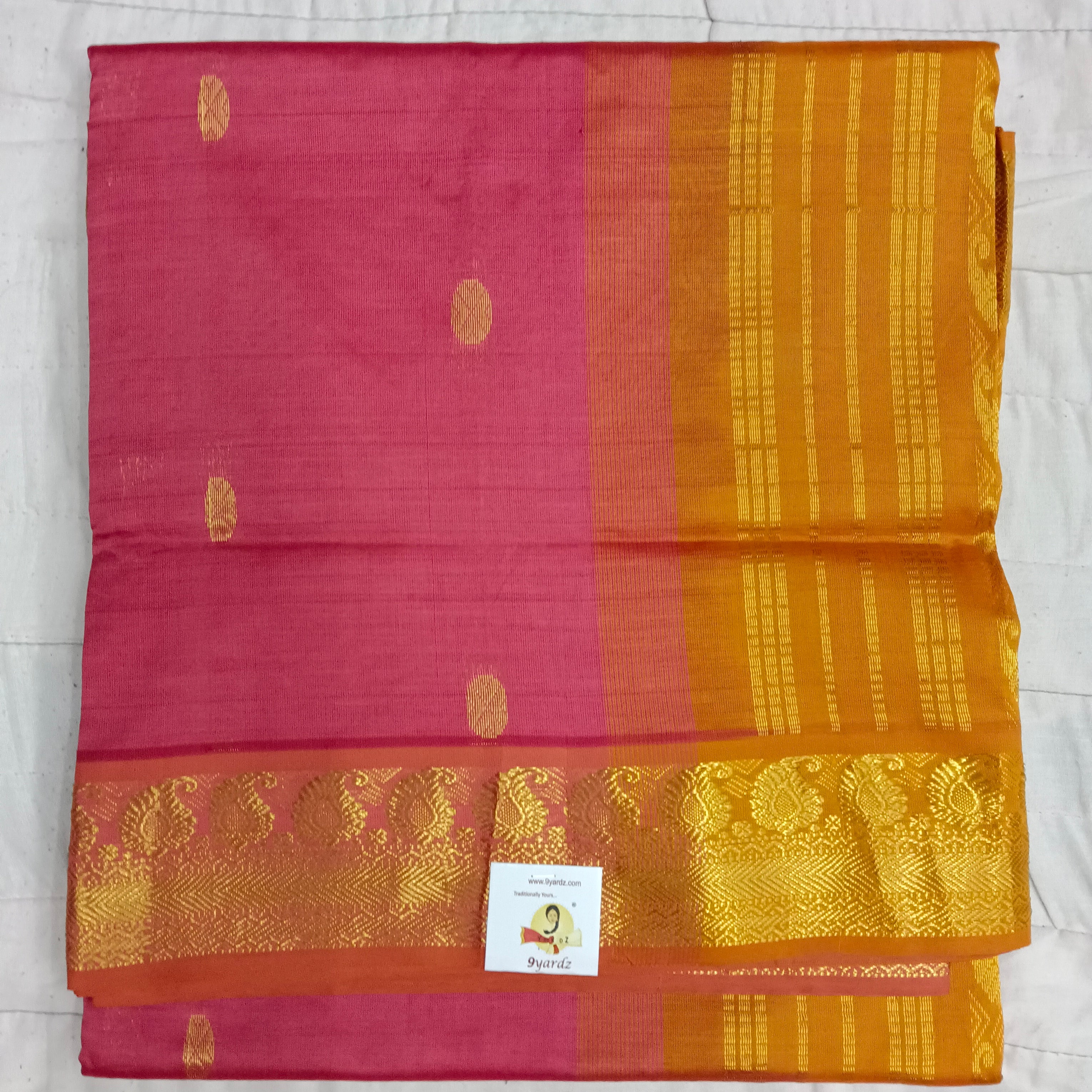 Semi silk Butta 6Yards