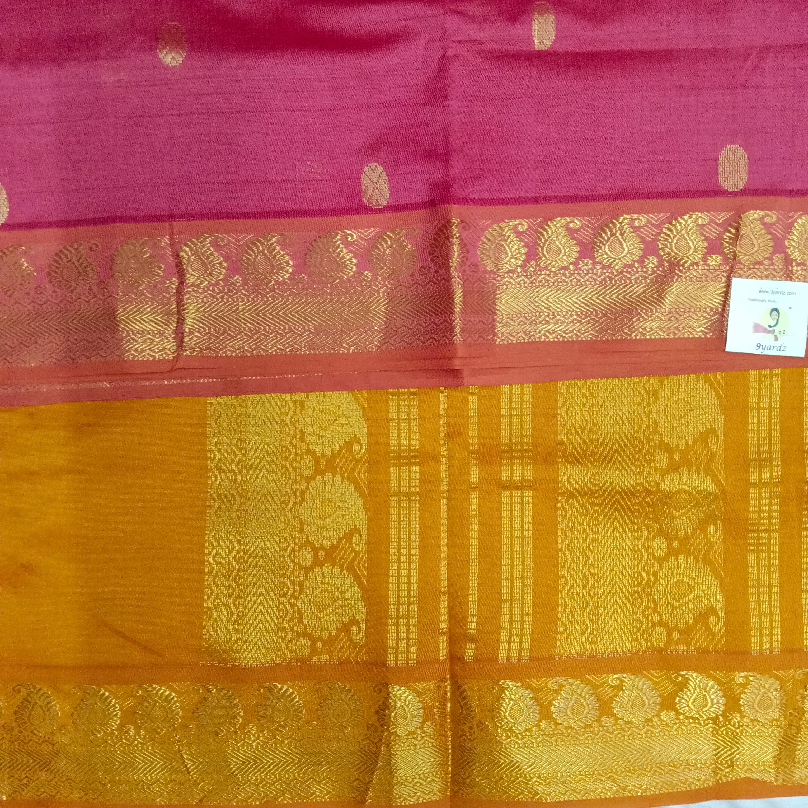 Semi silk Butta 6Yards
