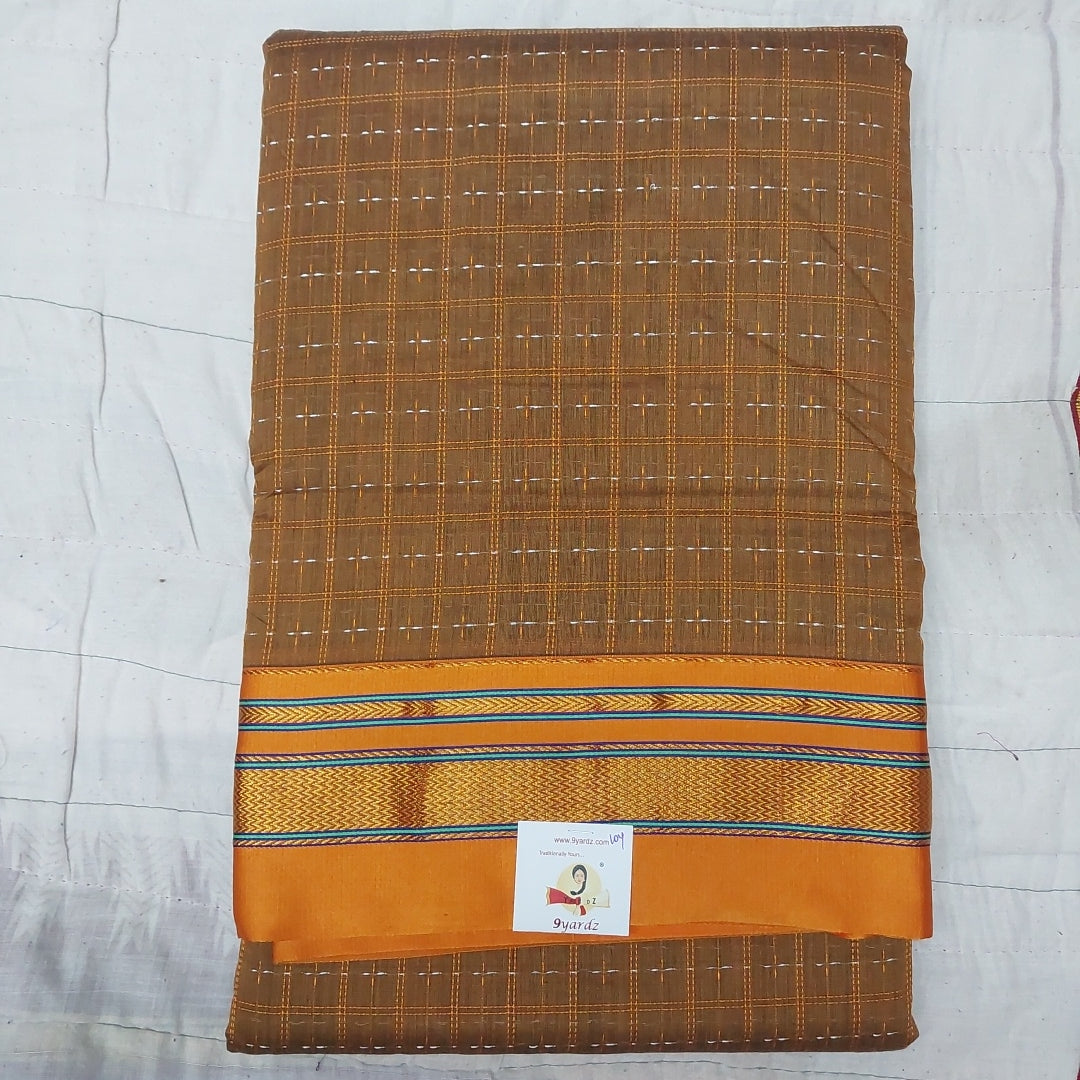 Ikkal embossed sarees madisar 10yardz