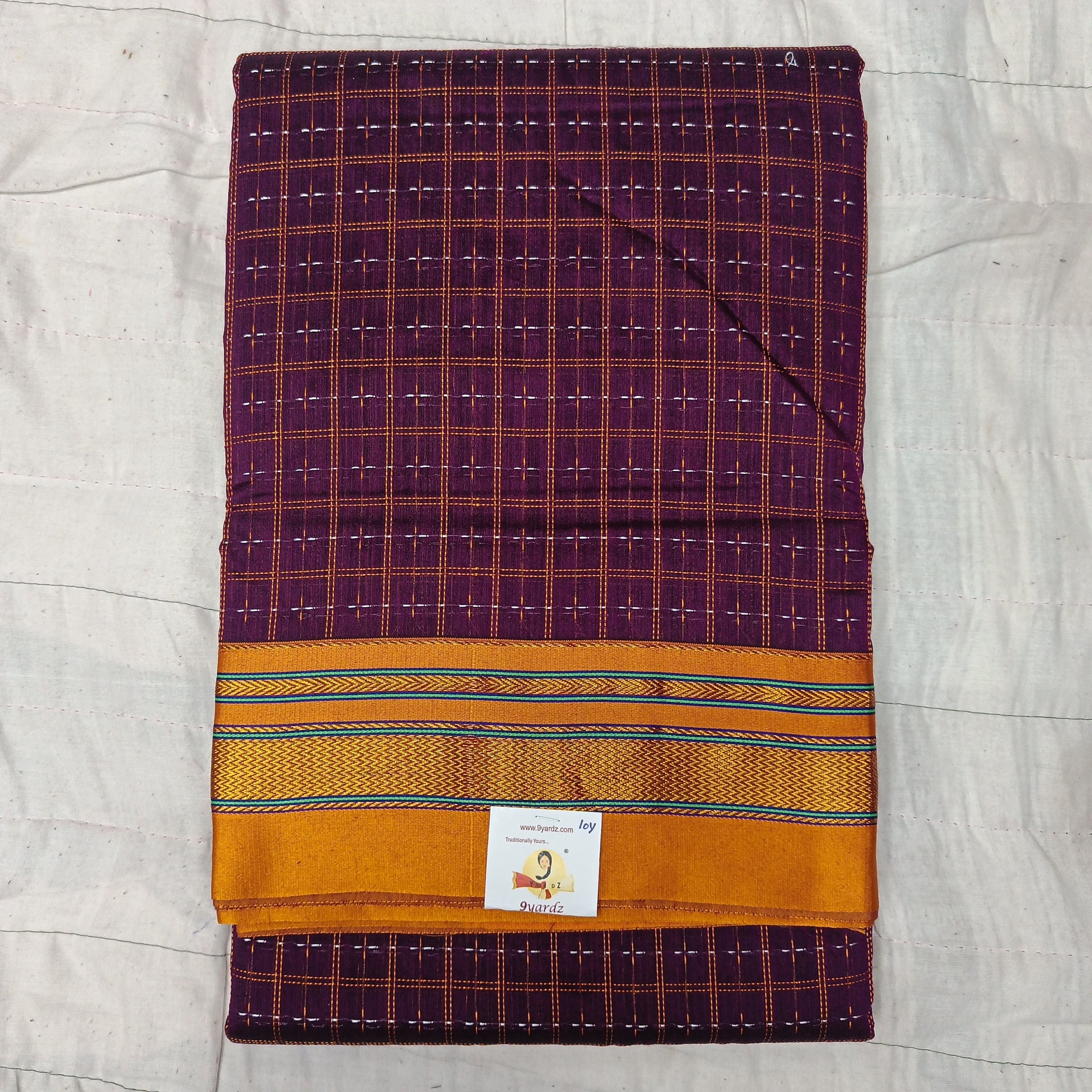 Ikkal embossed sarees madisar 10yardz