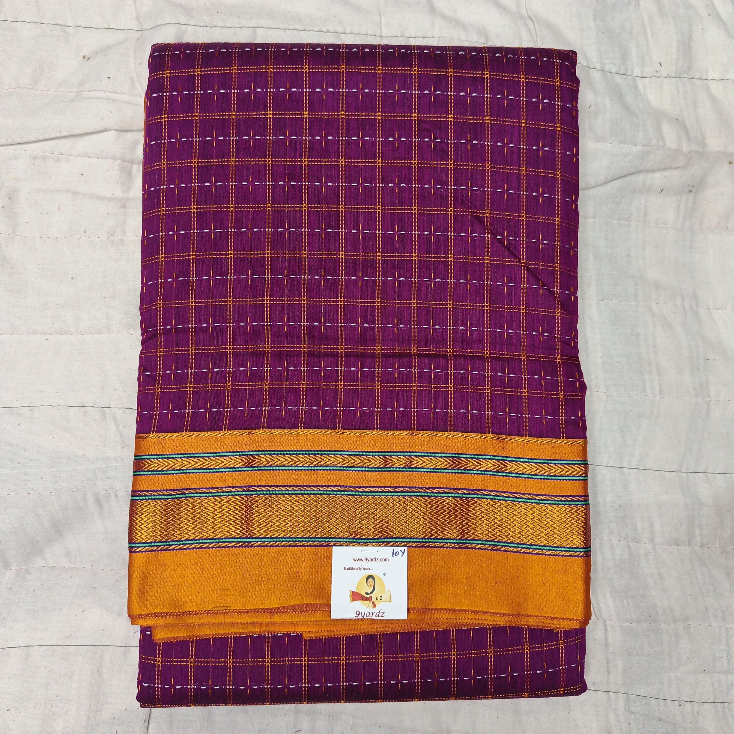 Ikkal embossed sarees madisar 10yardz