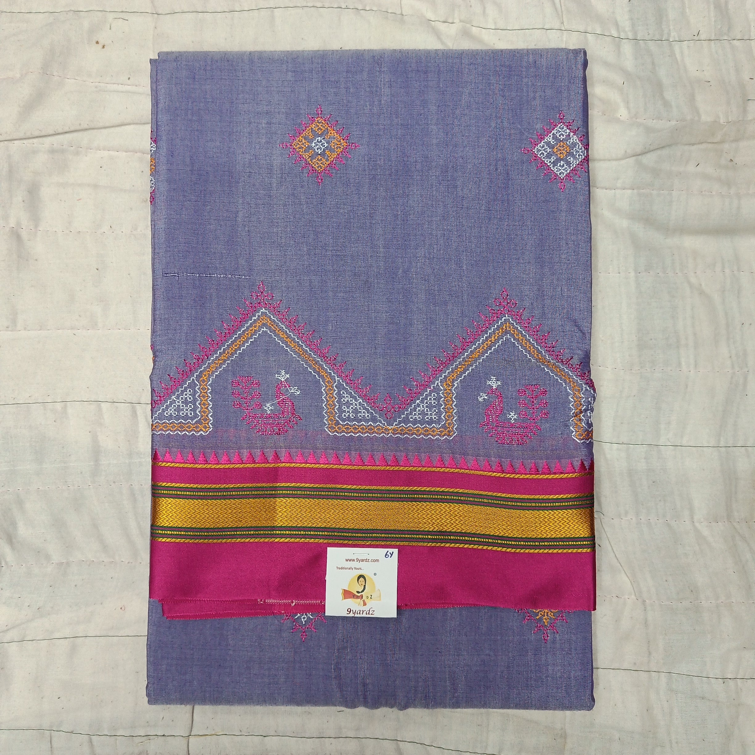 Ikkal kasuthi work sarees 6yardz
