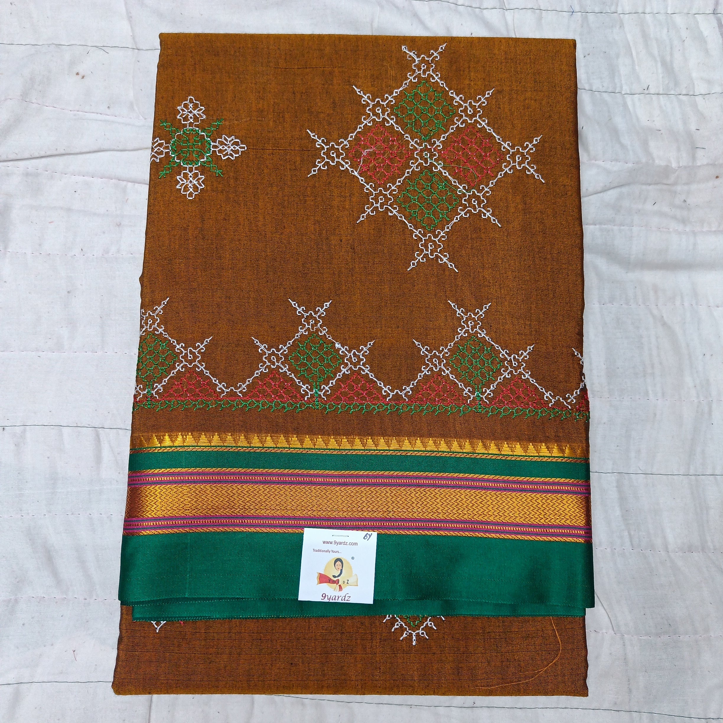 Ikkal kasuthi work sarees 6yardz