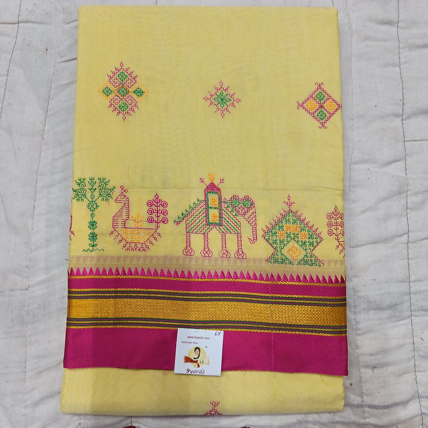 Ikkal kasuthi work sarees 6yardz