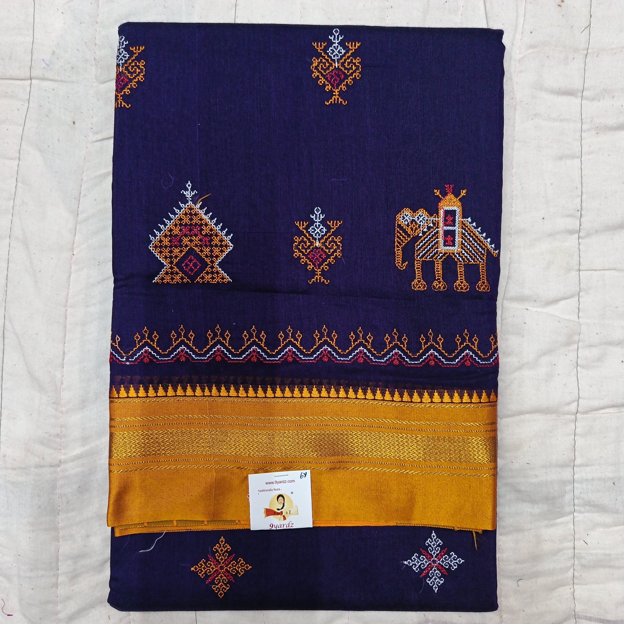 Ikkal kasuthi work sarees 6yardz