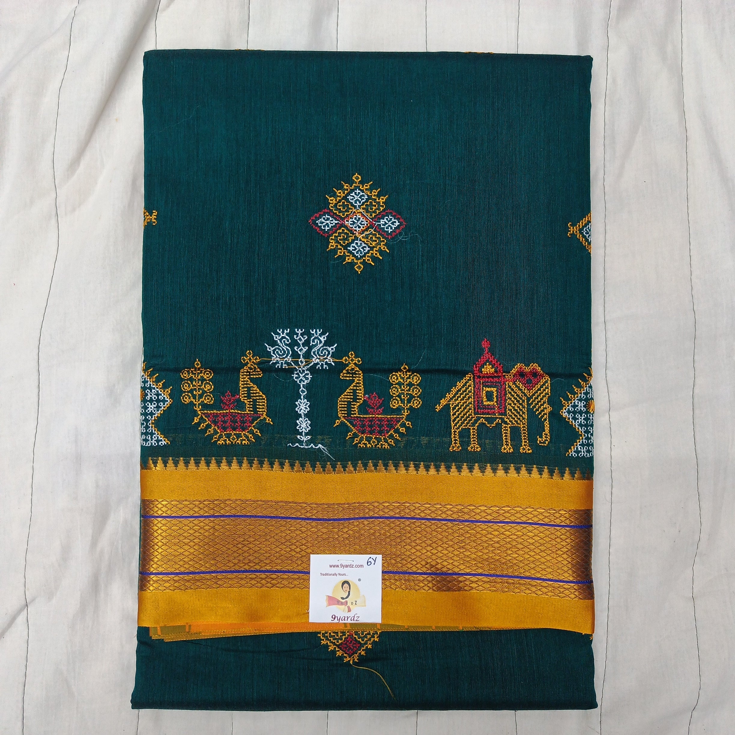Ikkal kasuthi work sarees 6yardz