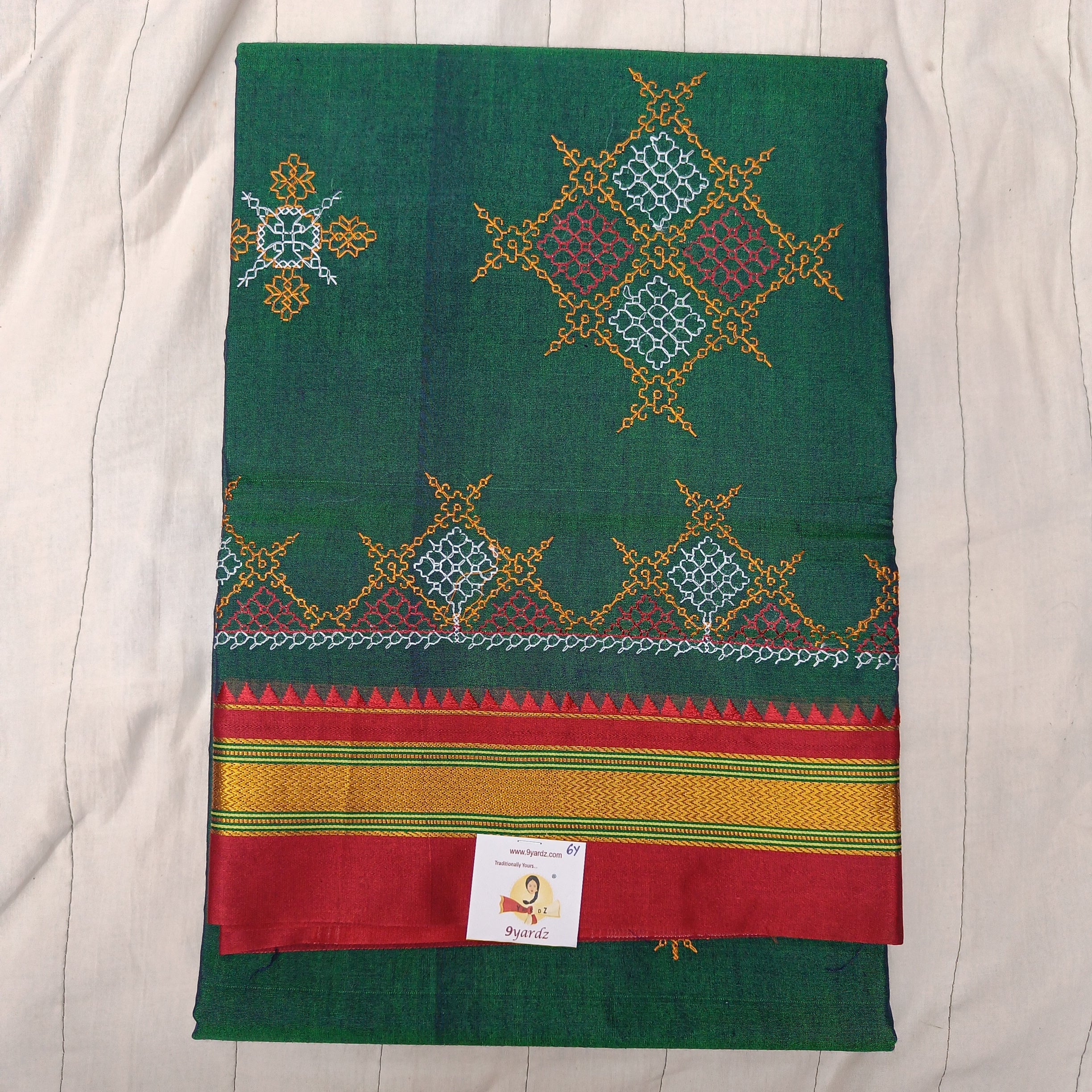 Ikkal kasuthi work sarees 6yardz