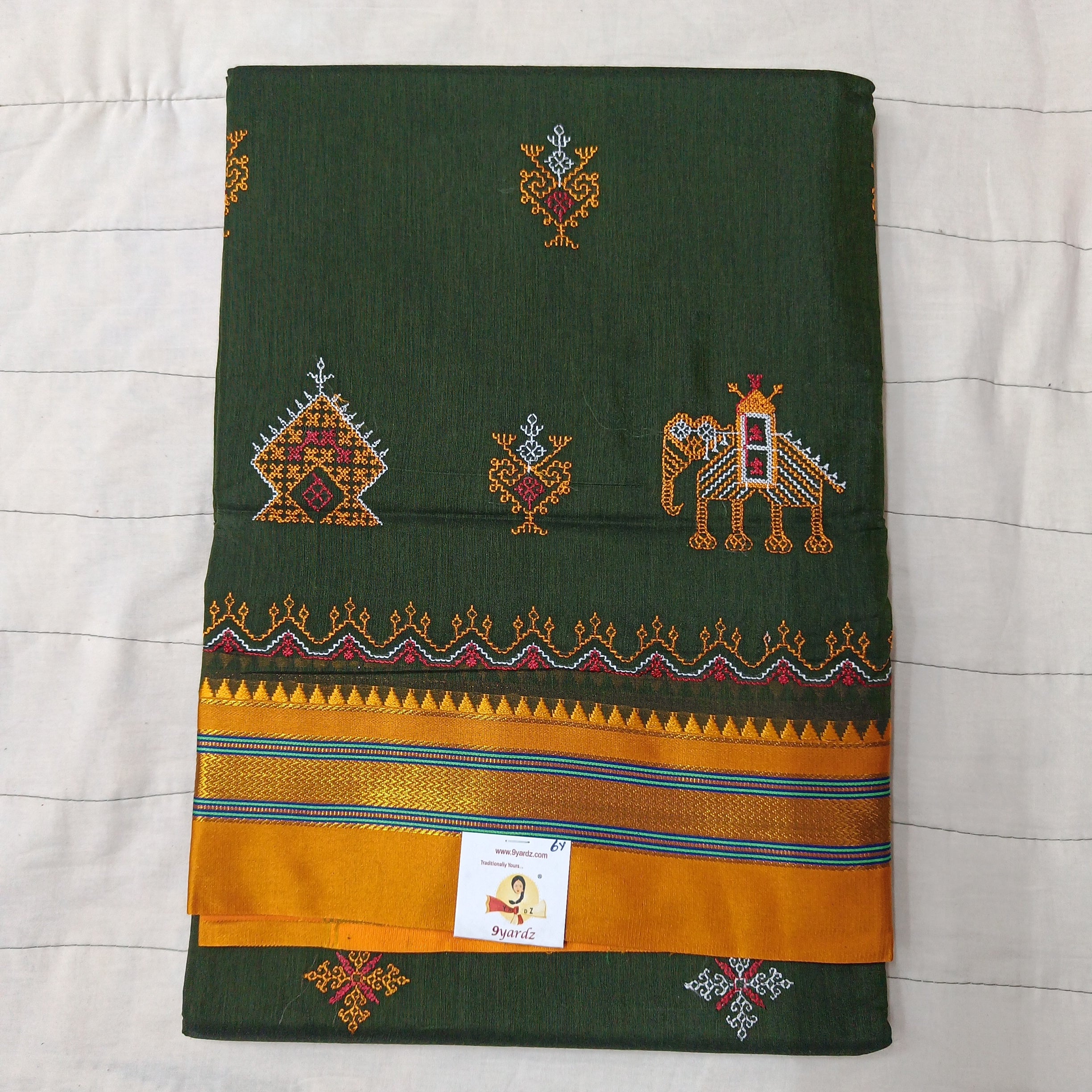 Ikkal kasuthi work sarees 6yardz