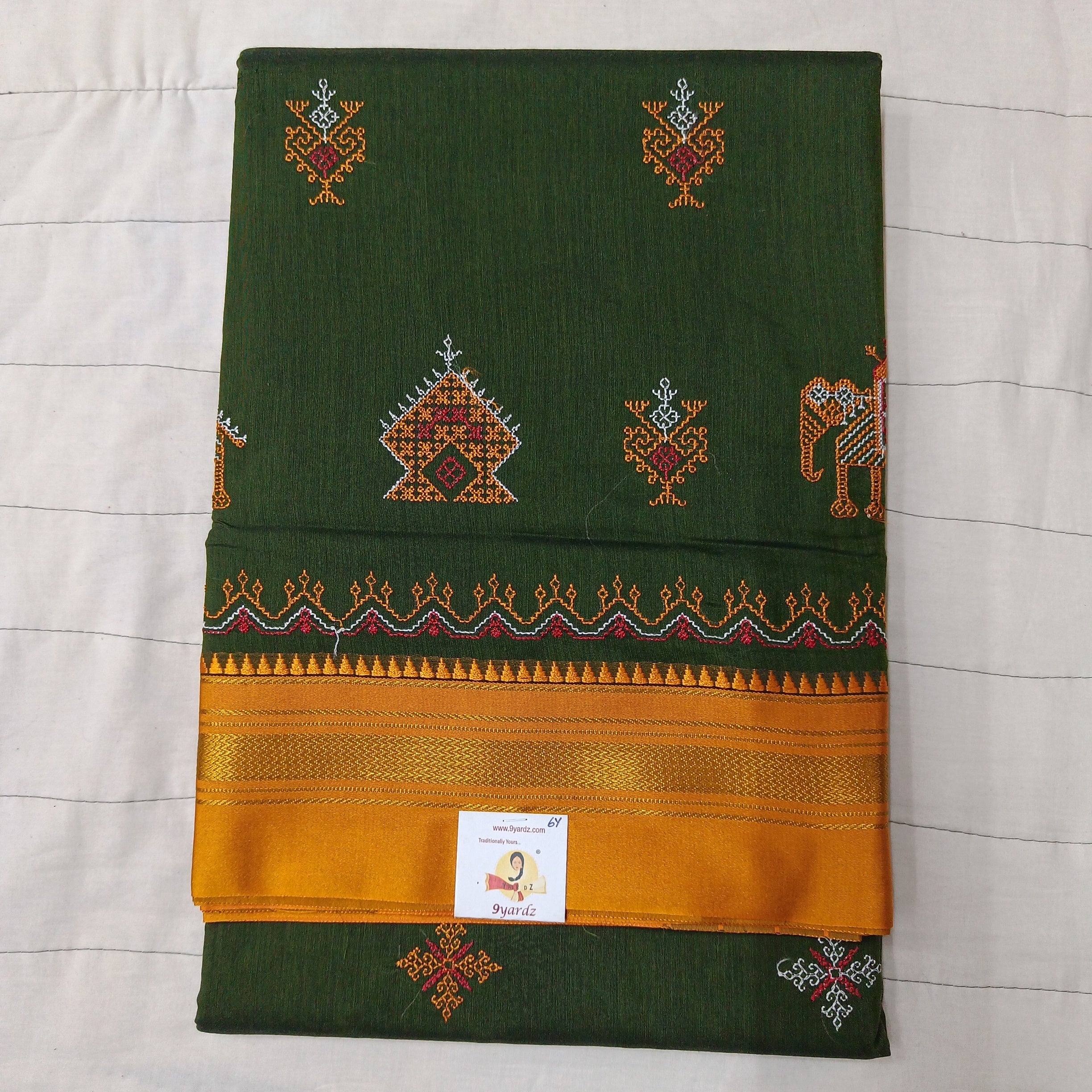 Ikkal kasuthi work sarees 6yardz