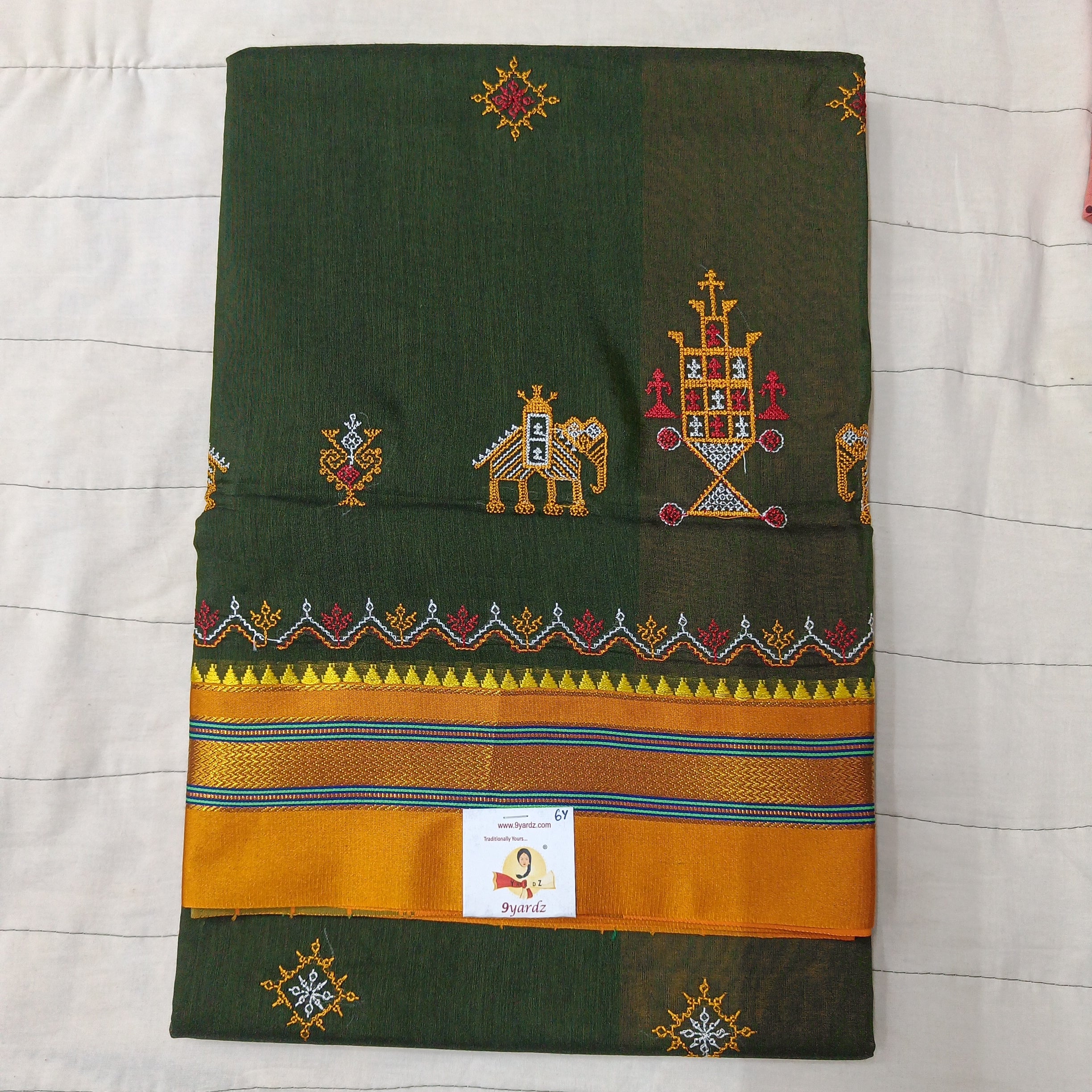 Ikkal kasuthi work sarees 6yardz