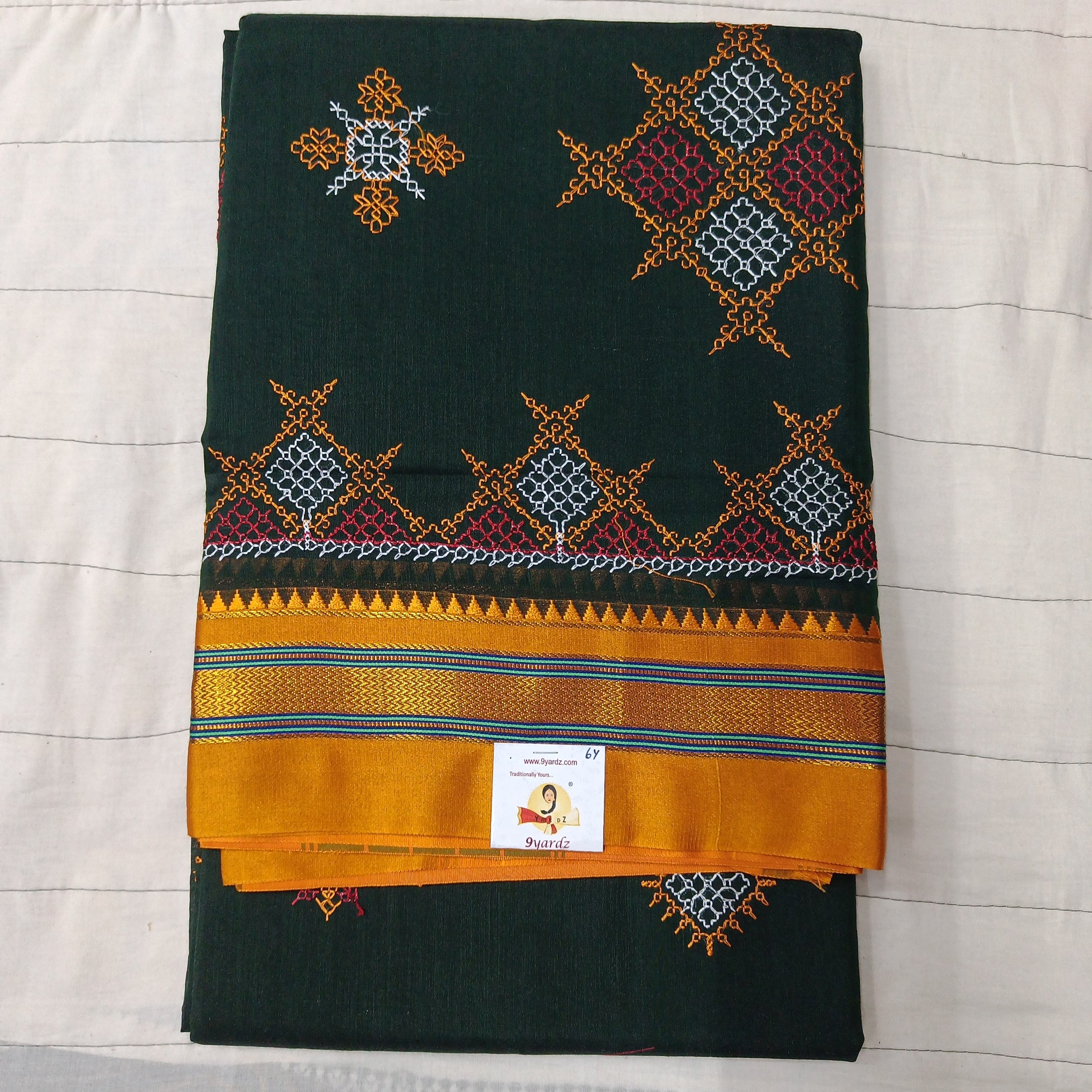 Ikkal kasuthi work sarees 6yardz