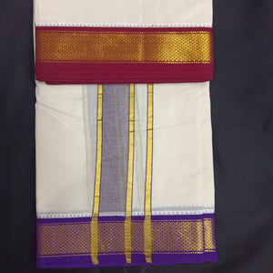 Pure cotton Muhurtham dhoti 10*6