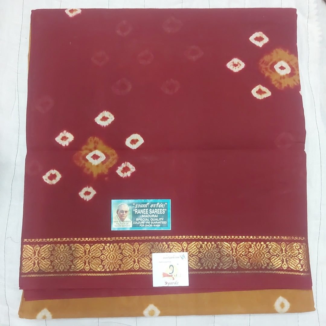 Ranee voile bhandhini 6yards